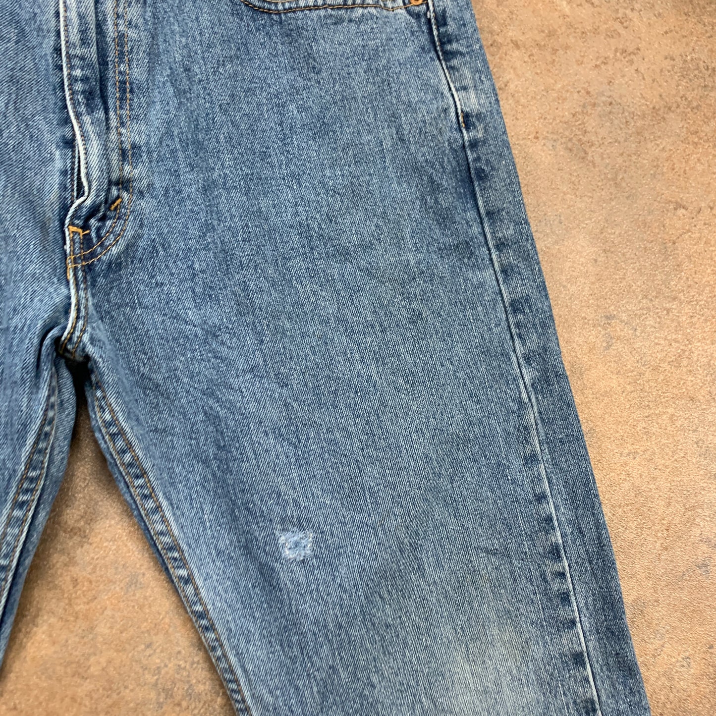 LEVI'S 505 Jeans W36 L32 Mens Regular Fit Straight Blue