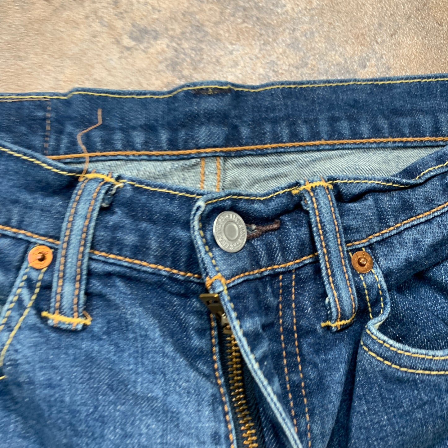LEVI'S 512 Jeans W32 L32 Mens Slim Fit Tapered Blue