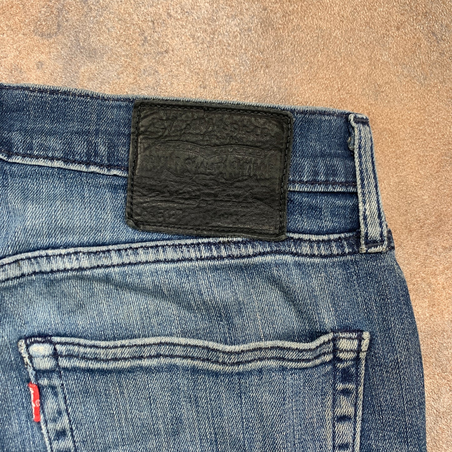 LEVI'S 512 Jeans W31 L31 Mens Slim Fit Tapered Blue