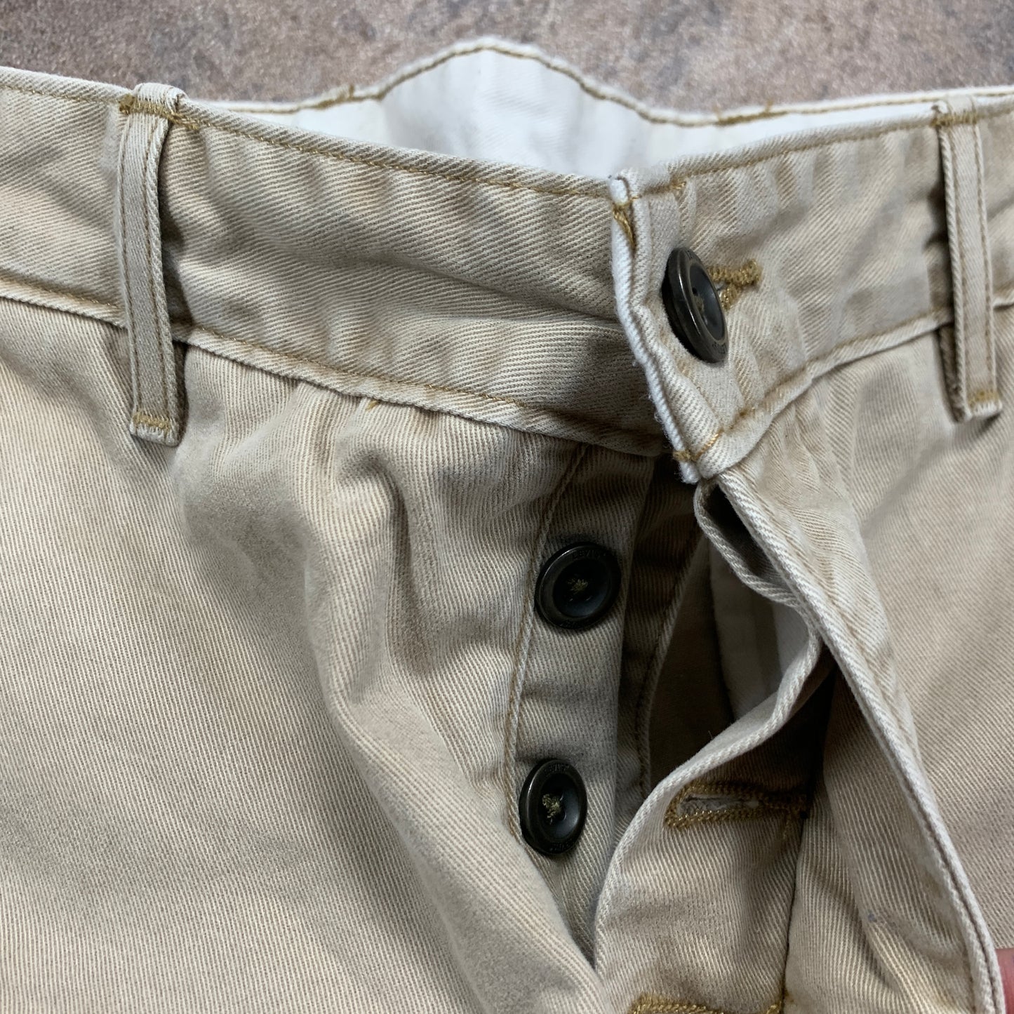 LEVI'S Jeans W32 L30 Mens Slim Fit Straight Beige