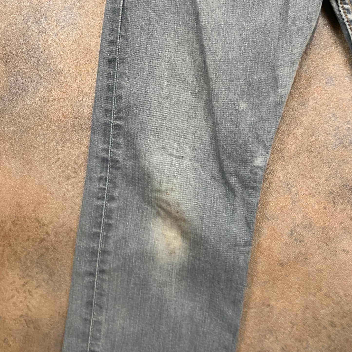 LEVI'S 506 Jeans W30 L30 Mens Regular Fit Straight Grey