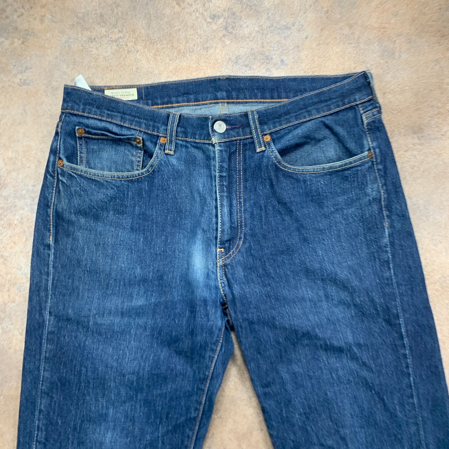 LEVI'S 514 Jeans W32 L32 Mens Regular Fit Straight Blue