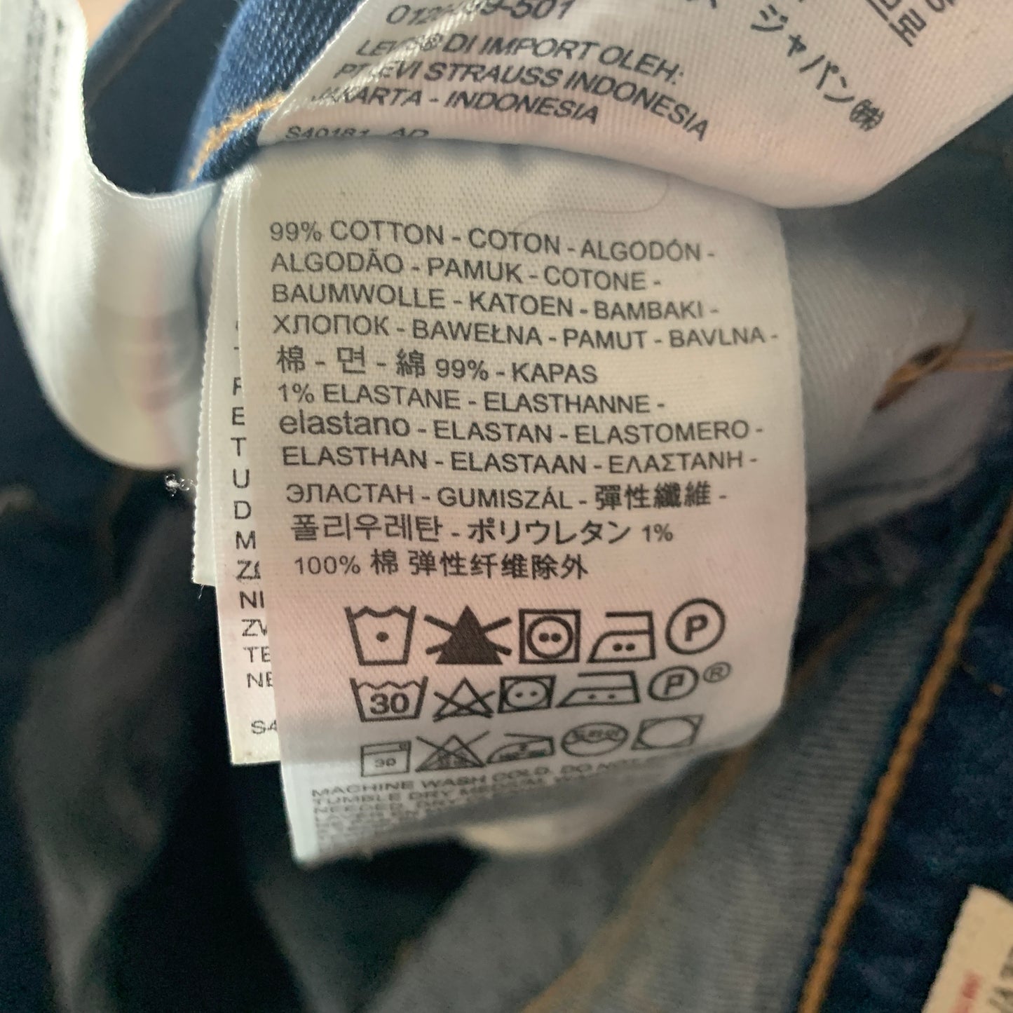 LEVI'S 514 Jeans W32 L32 Mens Regular Fit Straight Blue