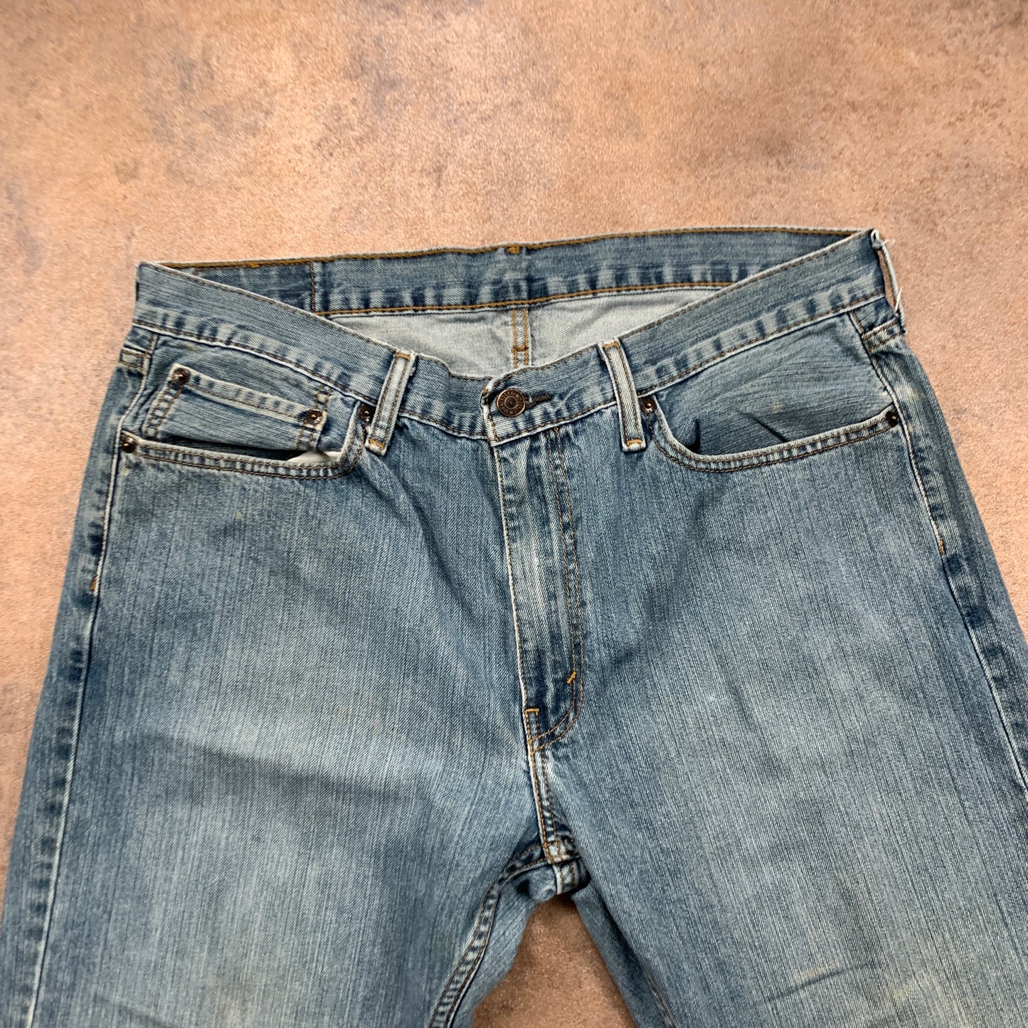 LEVI'S 559 Jeans W36 L30 Mens Regular Fit Straight Blue