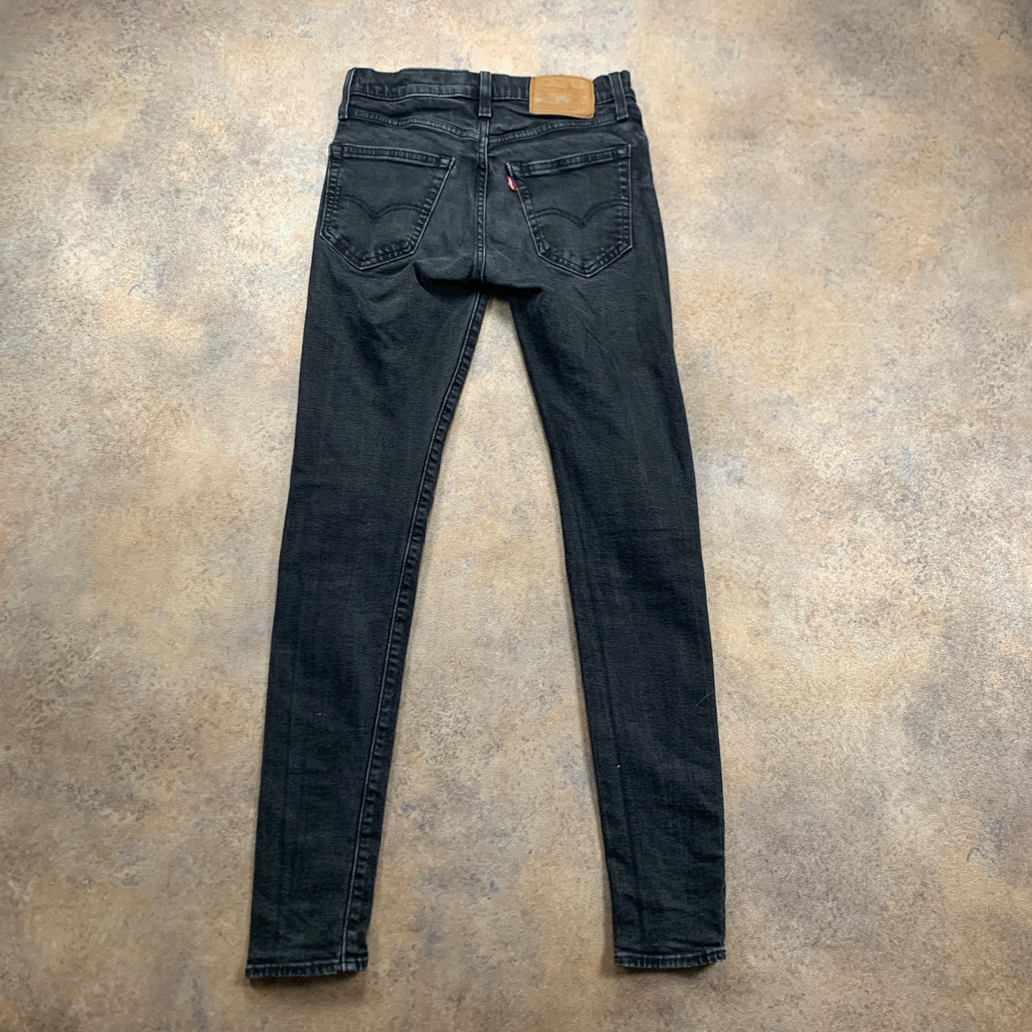 LEVI'S Skinny Tapered Jeans W29 L32 Mens Grey