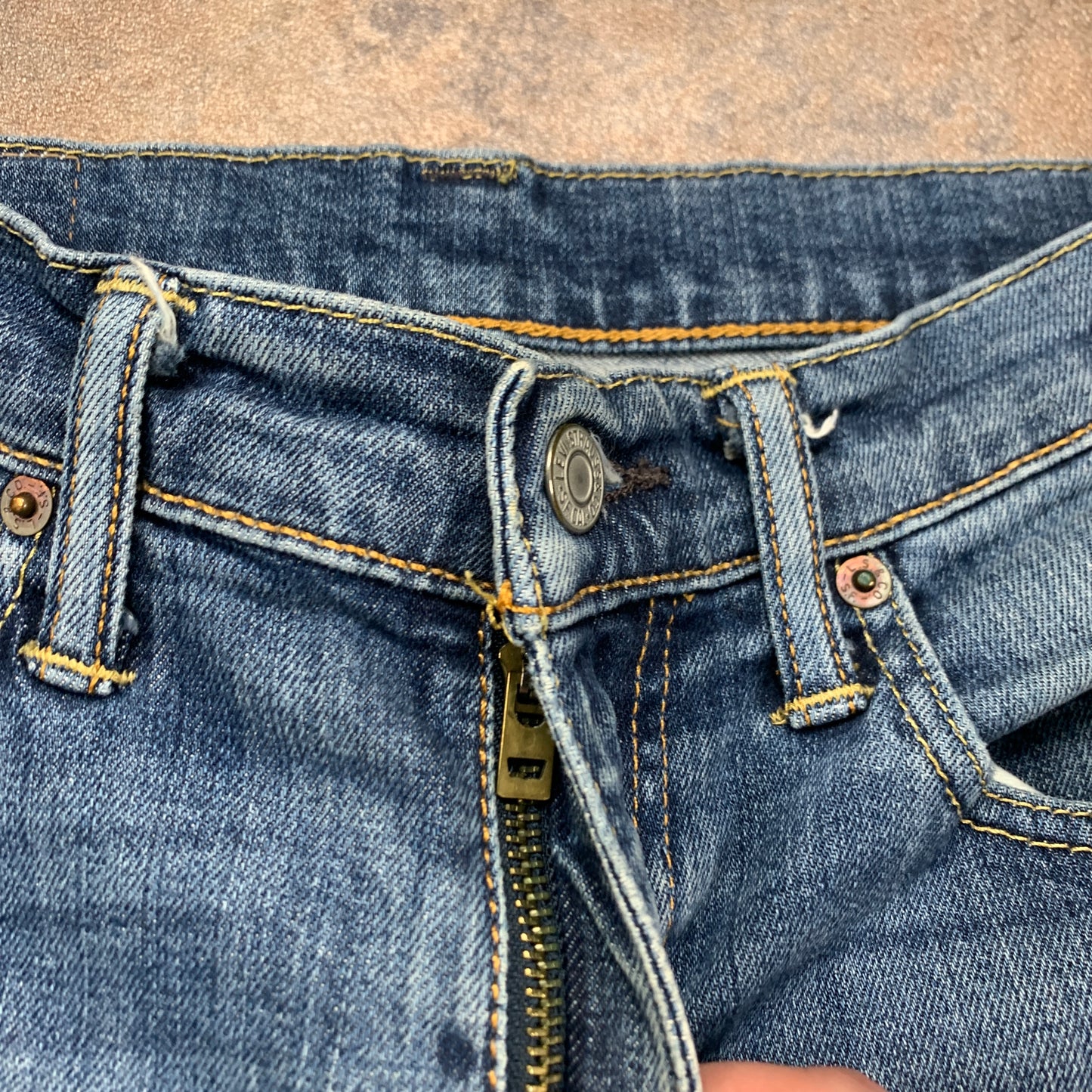 LEVI'S 511 Jeans W30 L30 Mens Slim Fit Blue