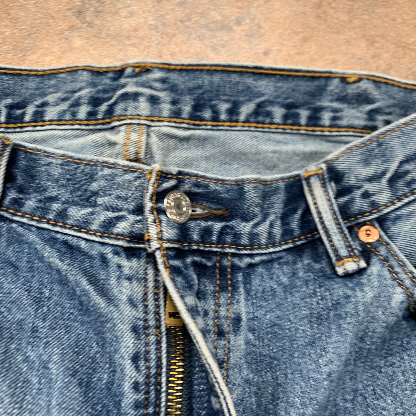 LEVI'S 560 Jeans W38 L34 Mens Relaxed Fit Tapered Blue 90s