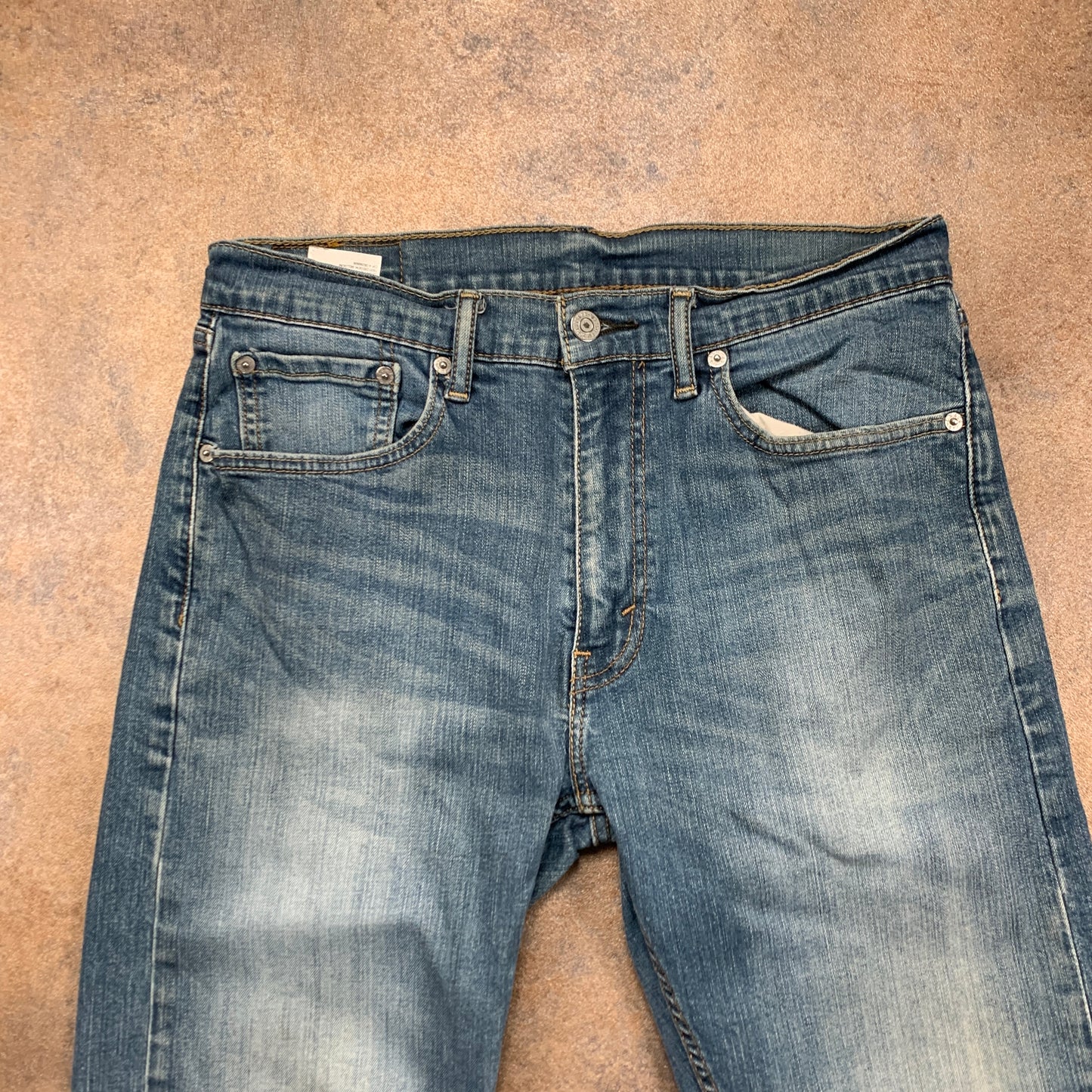 LEVI'S 505 Jeans W32 L30 Mens Regular Fit Straight Blue