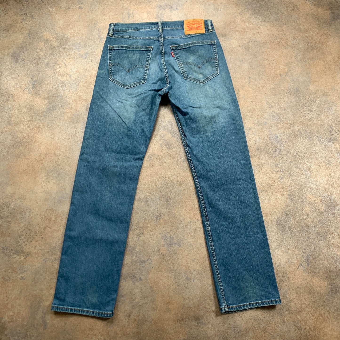 LEVI'S 505 Jeans W32 L30 Mens Regular Fit Straight Blue