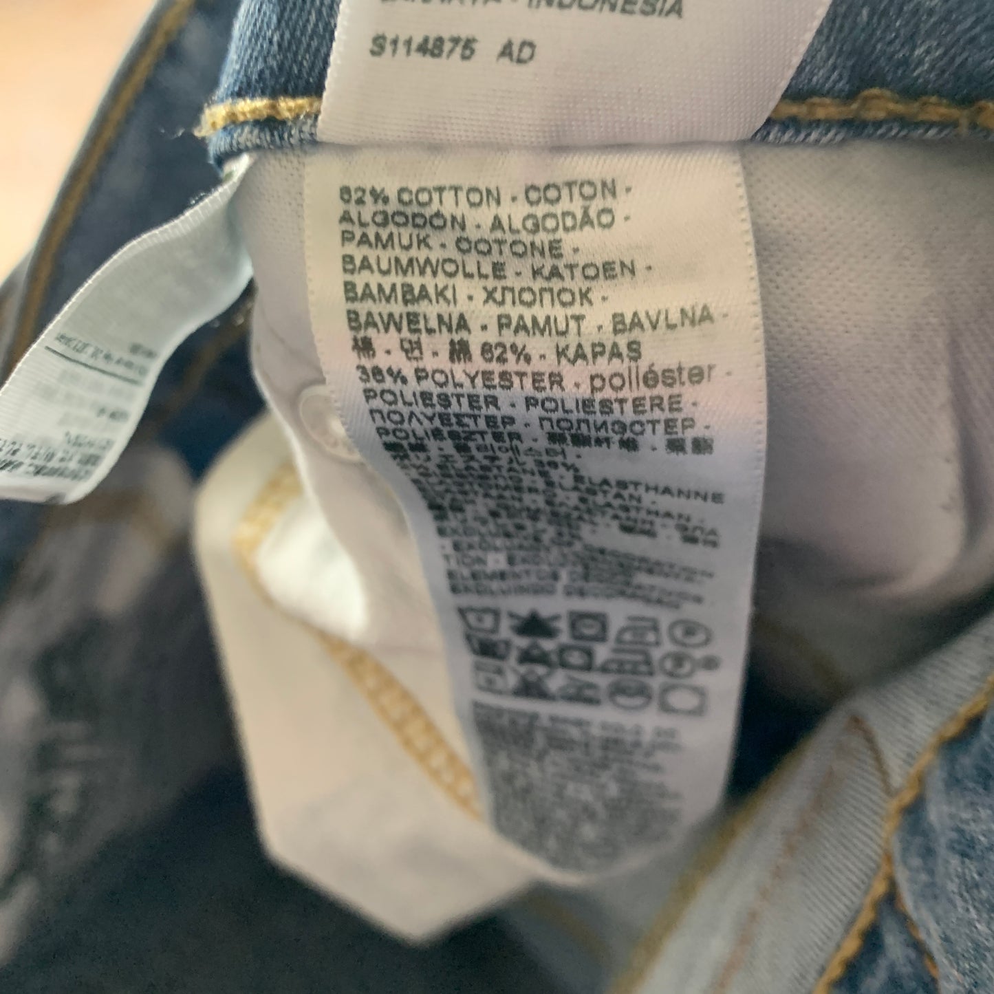 LEVI'S 541 Jeans W32 L31 Mens Slim Fit Tapered Blue
