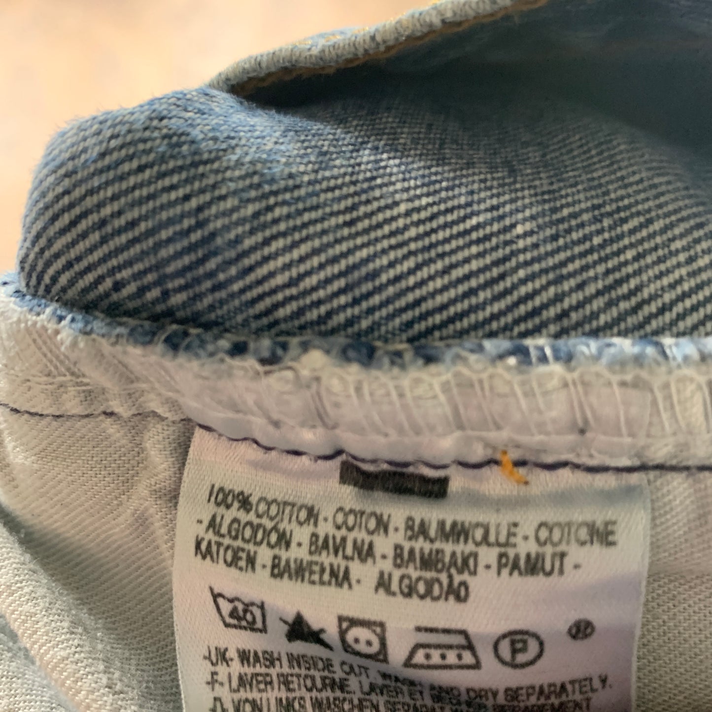 Vintage LEVI'S 751 Jeans W34 L30 Mens Regular Fit Straight Blue
