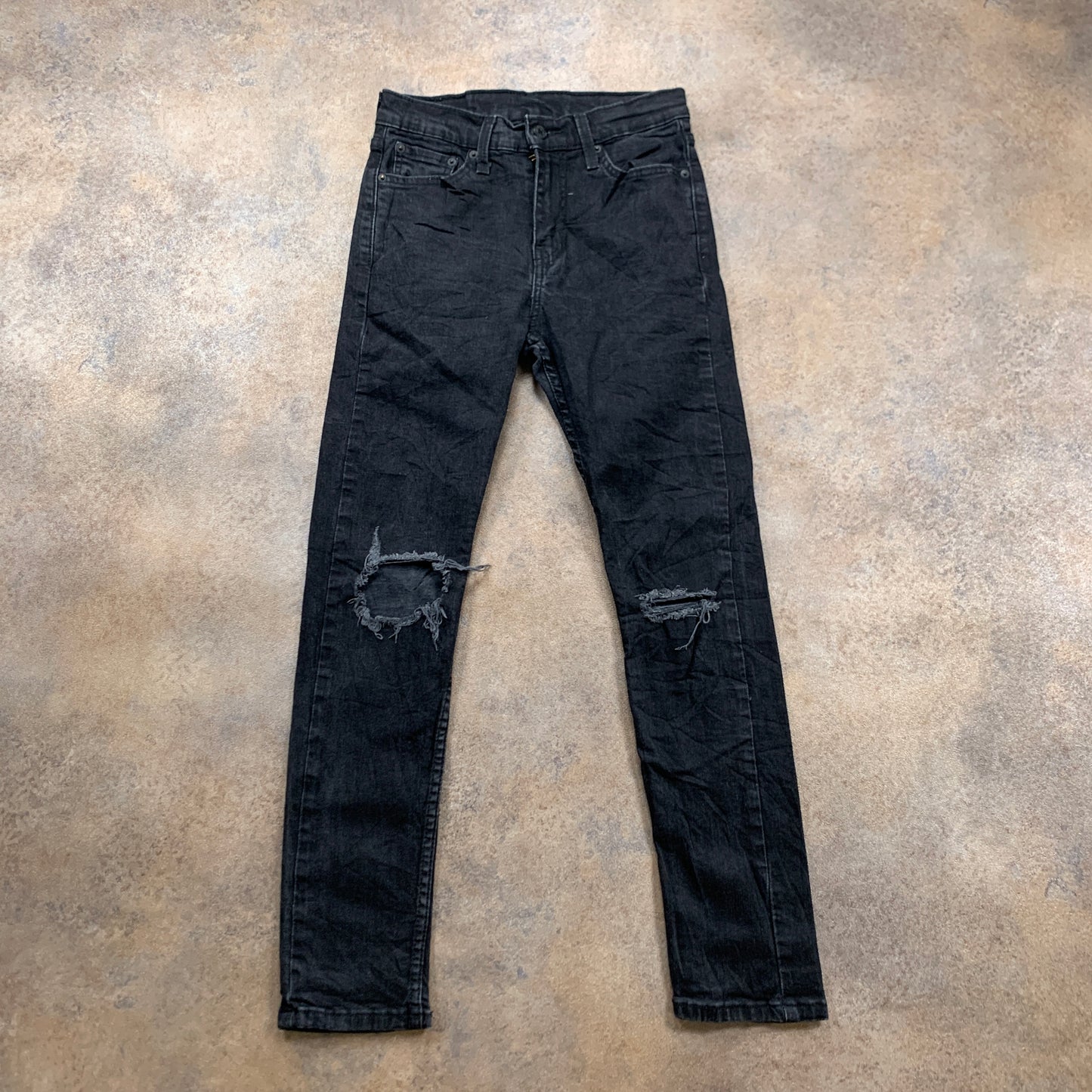 LEVI'S 510 Jeans W29 L28 Mens Skinny Fit Grey