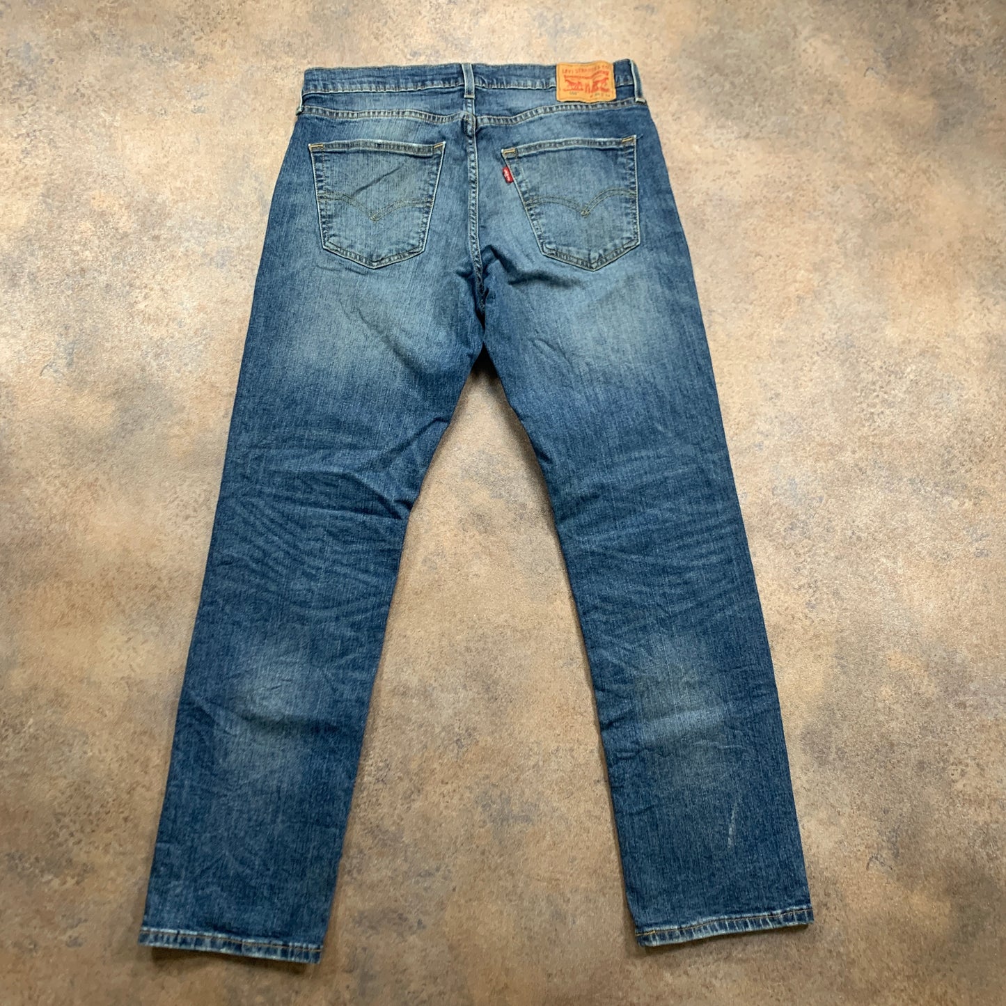LEVI'S 559 Jeans W34 L31 Mens Regular Fit Straight Blue
