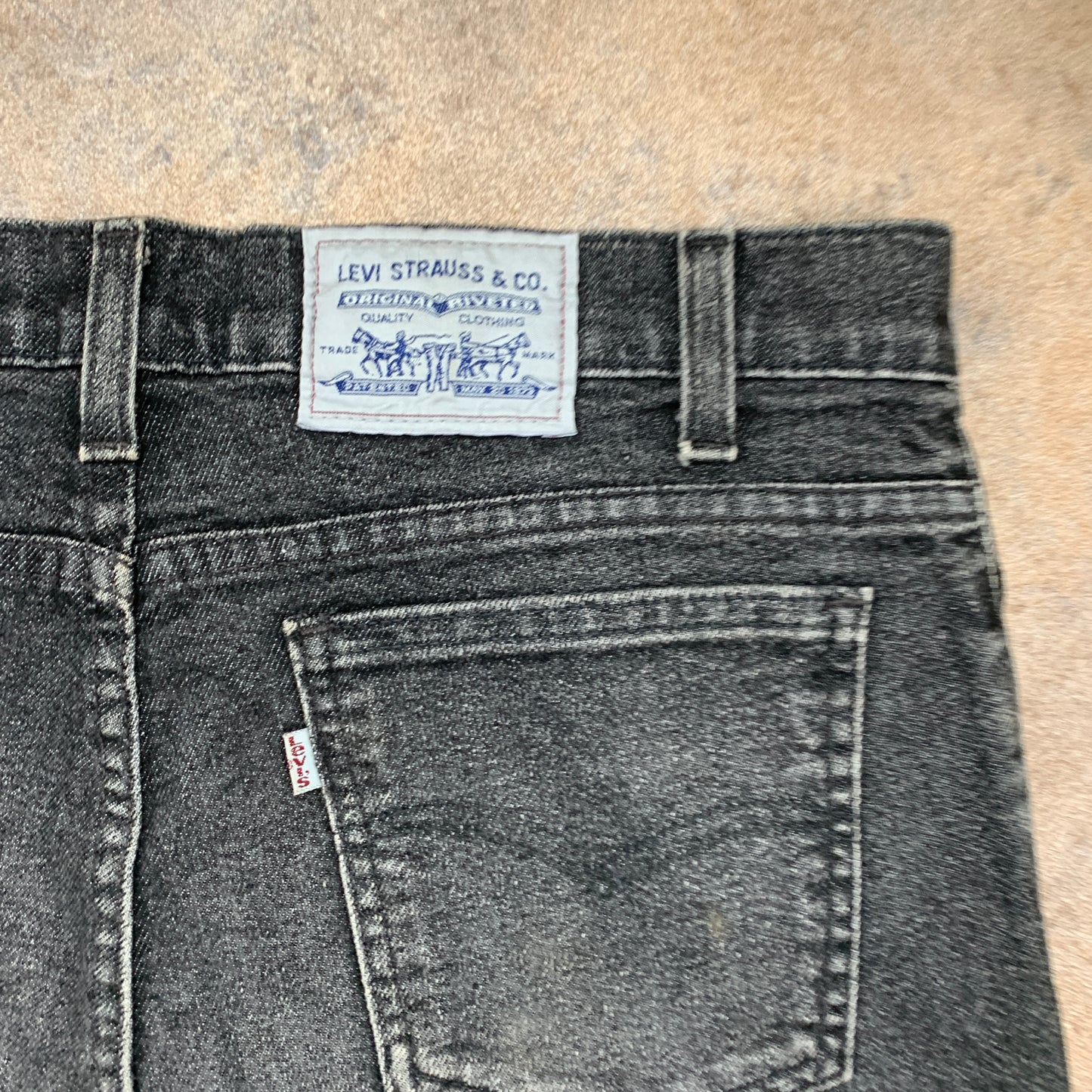 Vintage LEVI'S Signature Jeans W32 L32 Mens Regular Fit Straight Grey