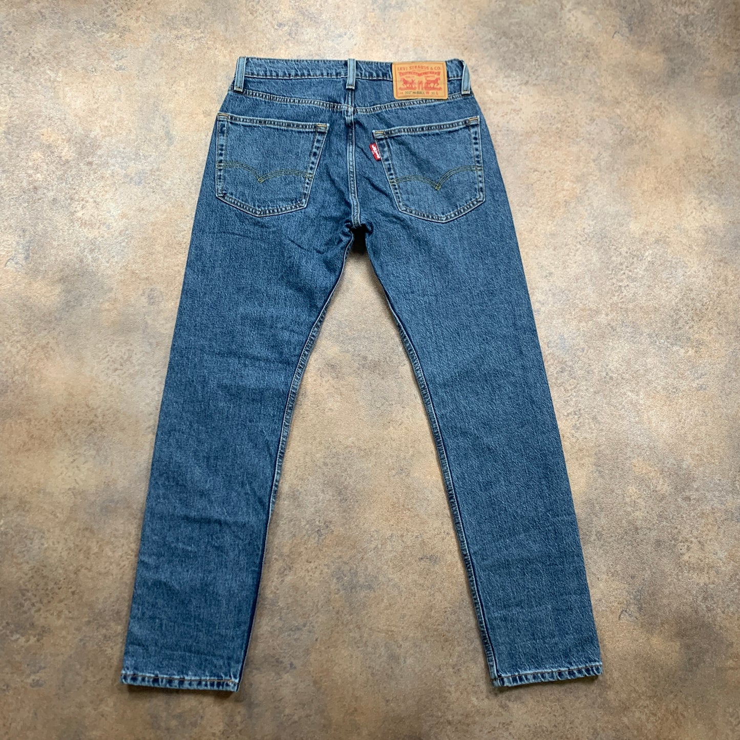 LEVI'S 502 Jeans W30 L31 Mens Slim Fit Tapered Blue