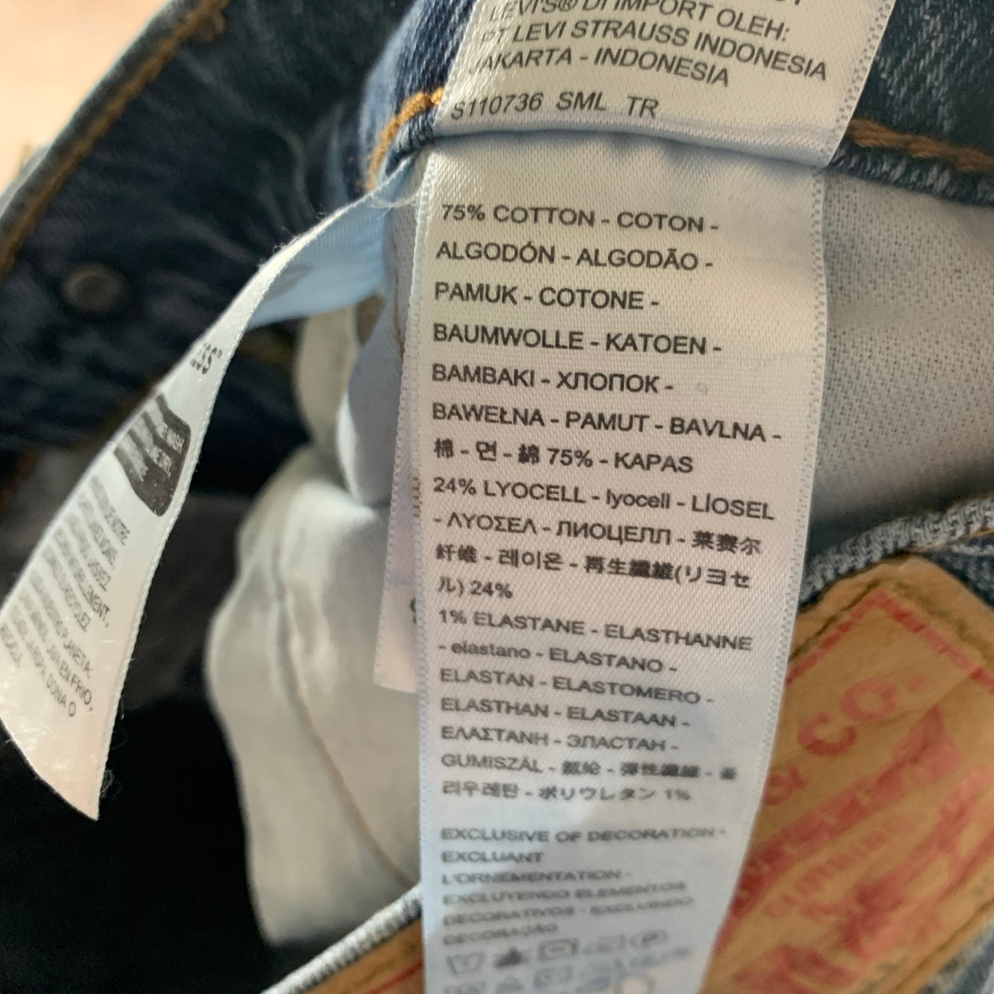 LEVI'S 502 Jeans W30 L31 Mens Slim Fit Tapered Blue