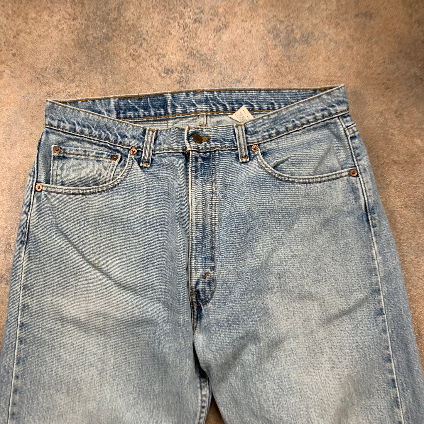 Vintage LEVI'S 505 Jeans W36 L30 Mens Regular Fit Straight Blue