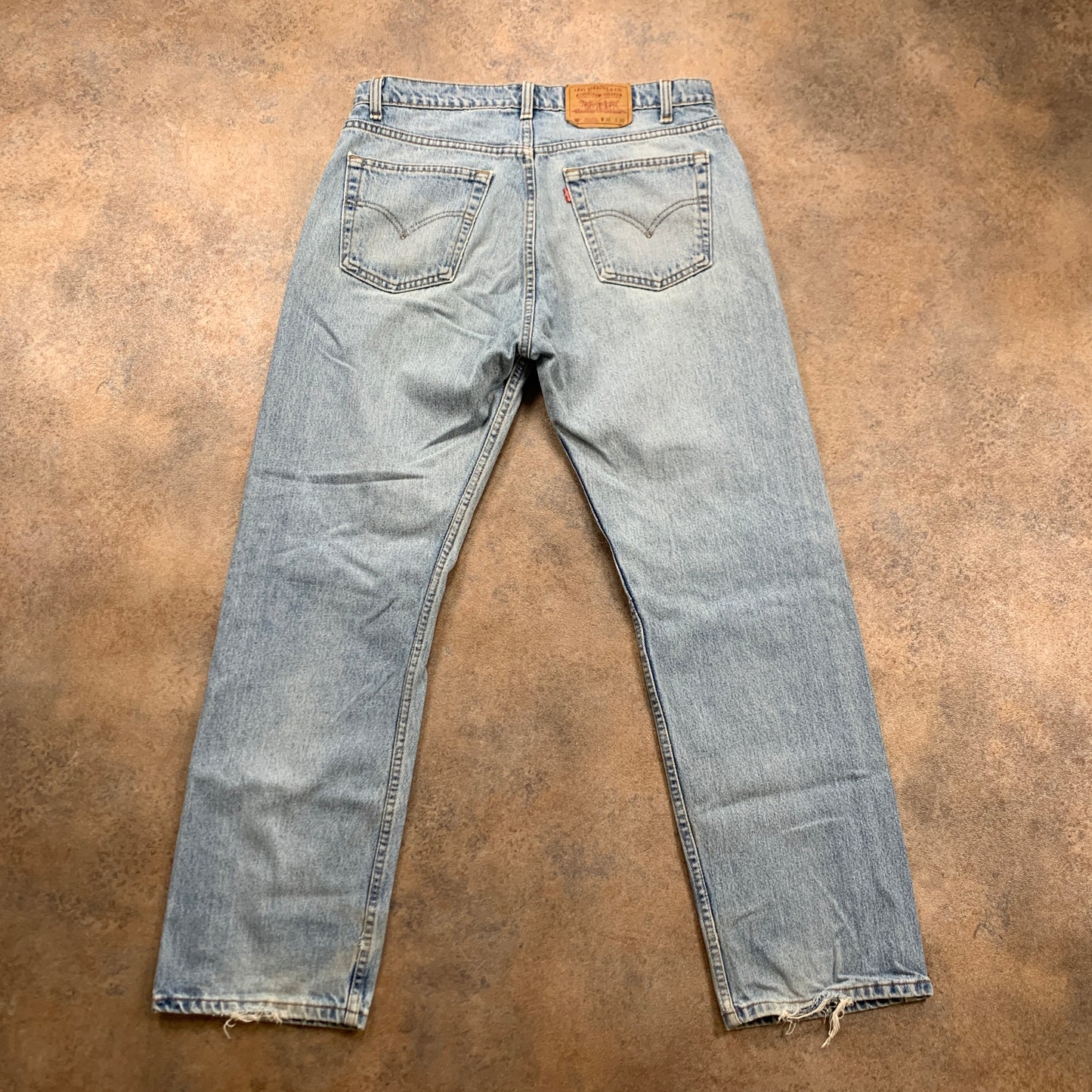 Vintage LEVI'S 505 Jeans W36 L30 Mens Regular Fit Straight Blue