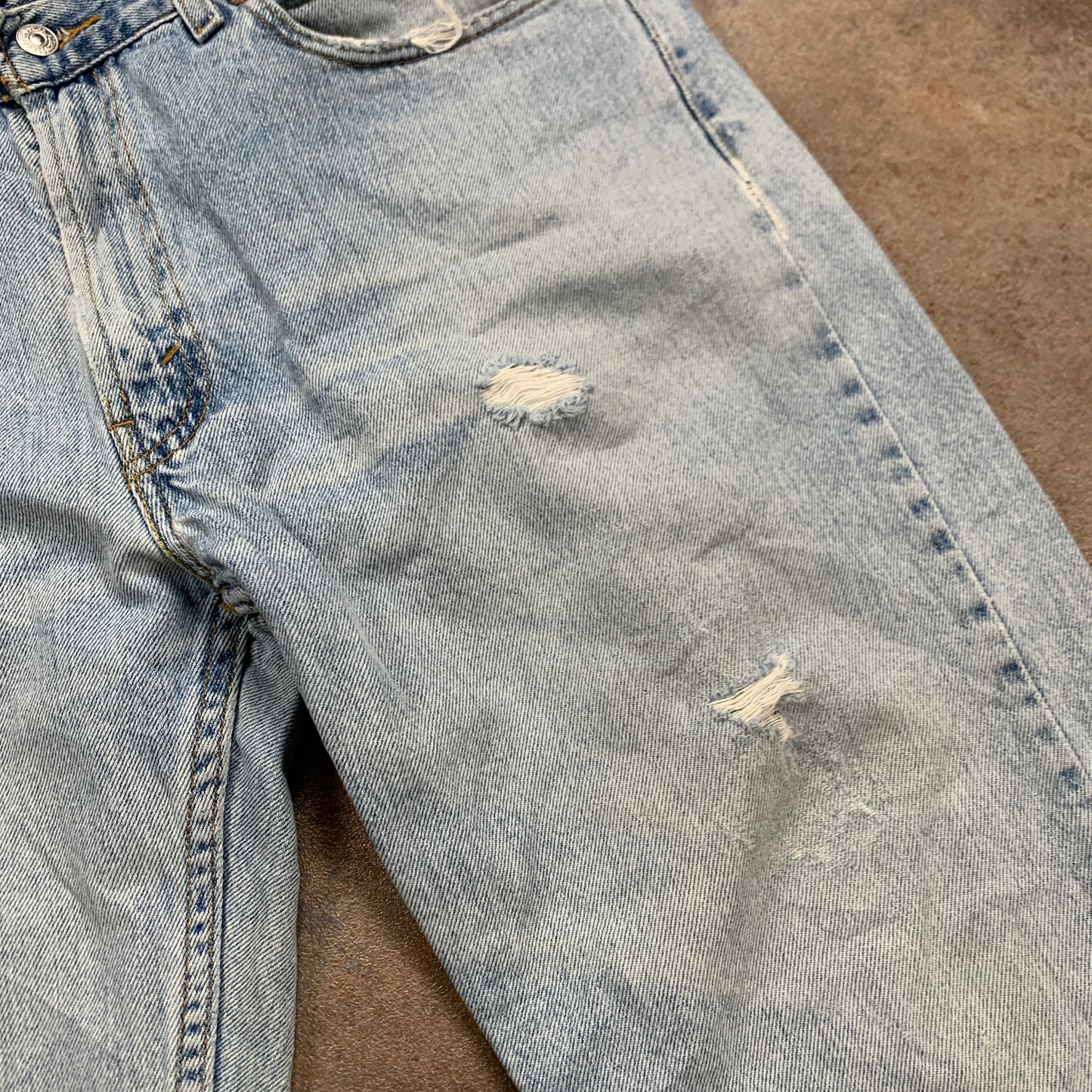 Vintage LEVI'S 505 Jeans W36 L28 Mens Regular Fit Straight Blue