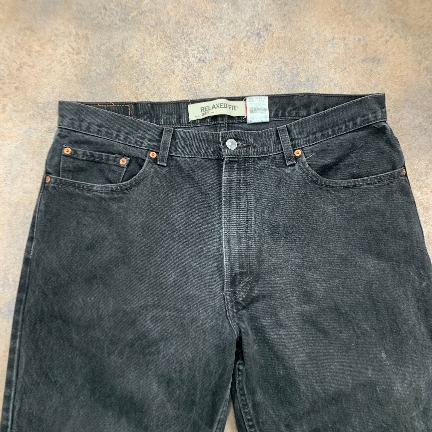 Vintage LEVI'S 550 Jeans W38 L30 Mens Relaxed Fit Straight Grey
