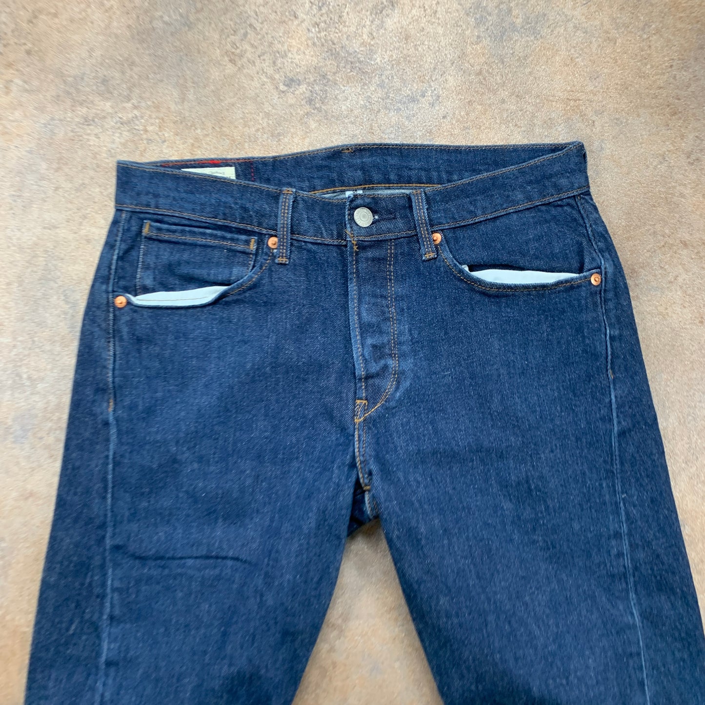 LEVI'S 502 Jeans W29 L30 Mens Slim Fit Tapered Blue