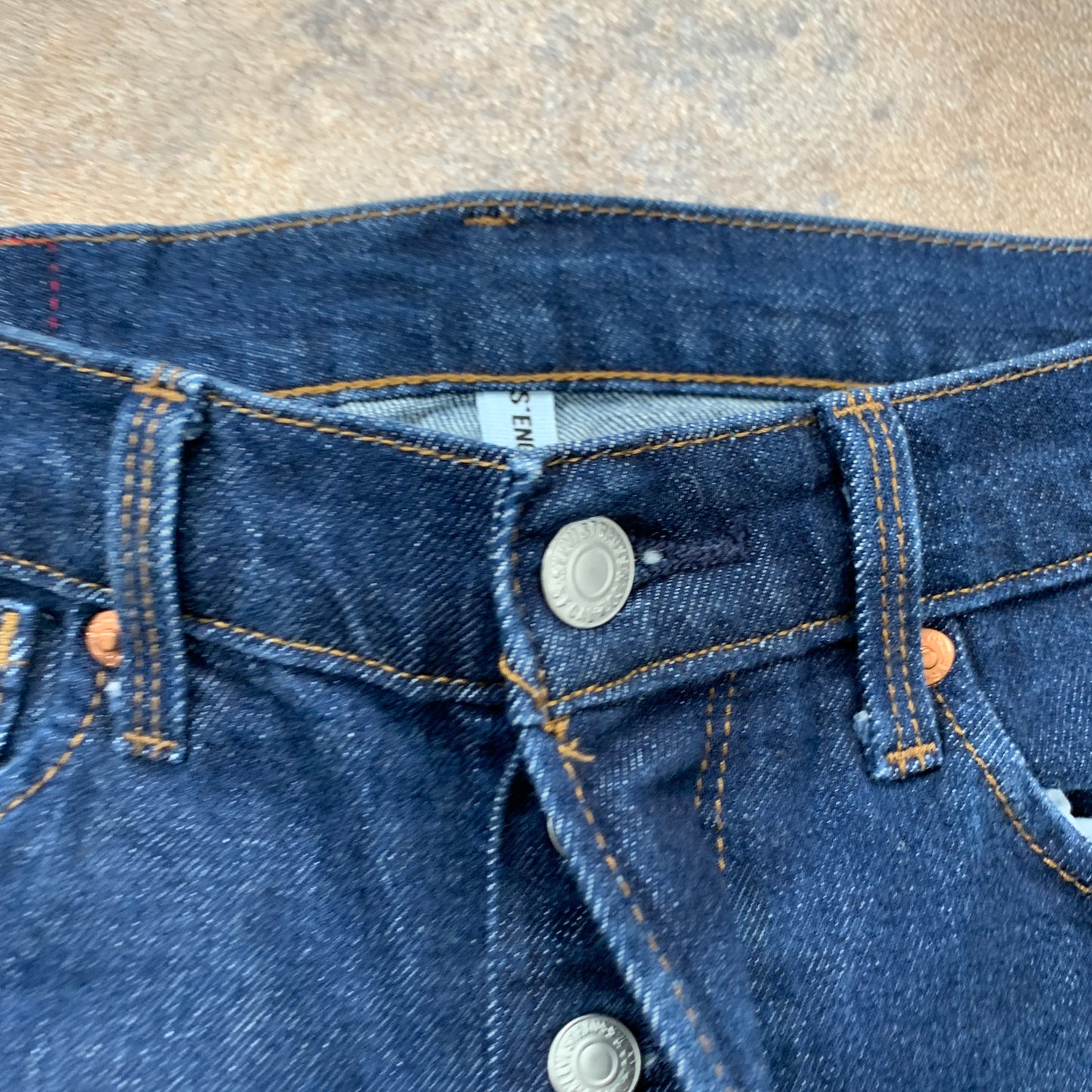 LEVI'S 502 Jeans W29 L30 Mens Slim Fit Tapered Blue
