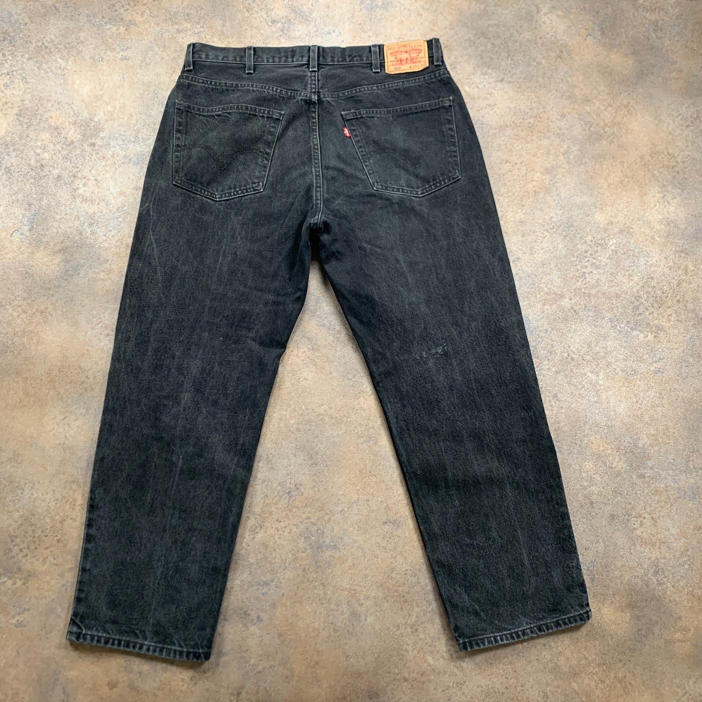 Vintage LEVI'S 550 Jeans W38 L30 Mens Relaxed Fit Straight Grey