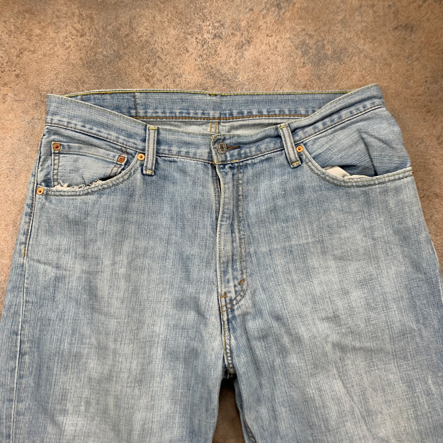 Vintage LEVI'S 582 Jeans W36 L32 Mens Relaxed Fit Straight Blue