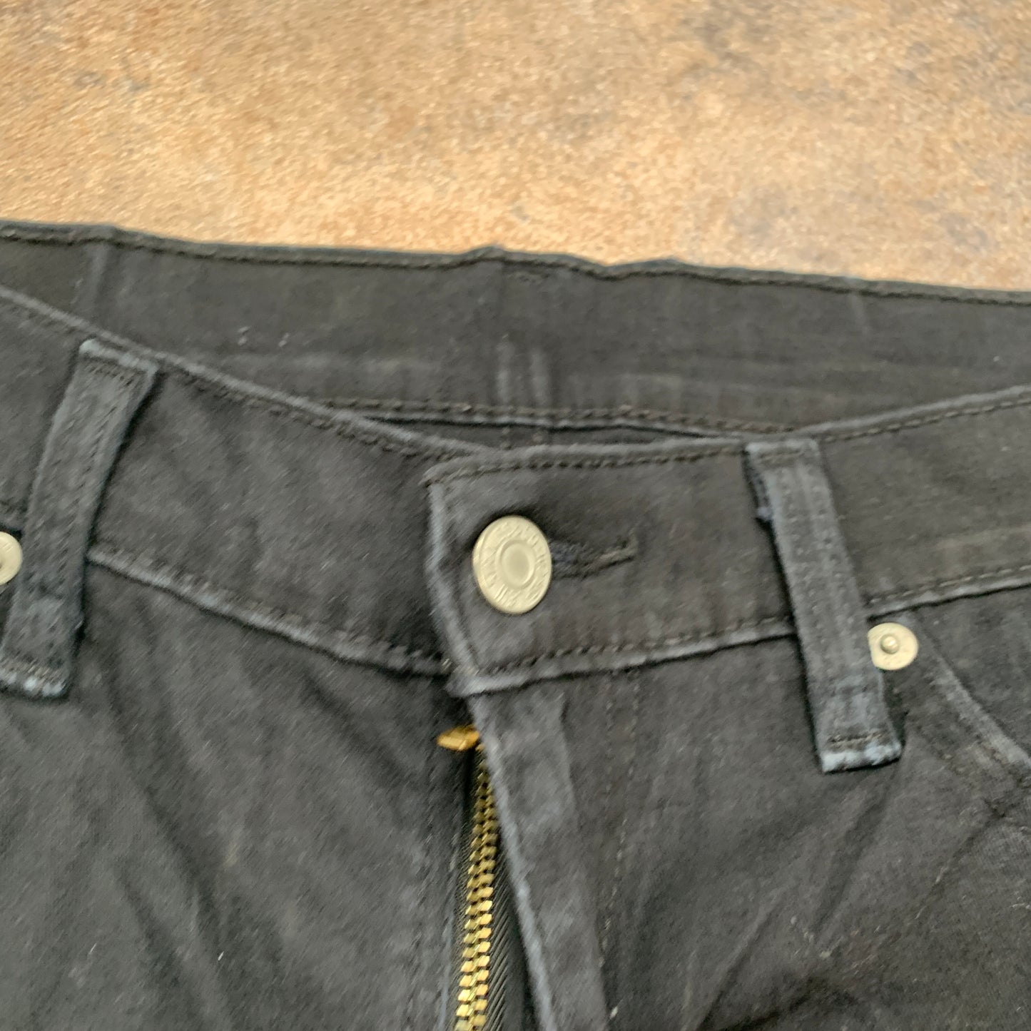 LEVI'S 511 Jeans W32 L32 Mens Slim Fit Black