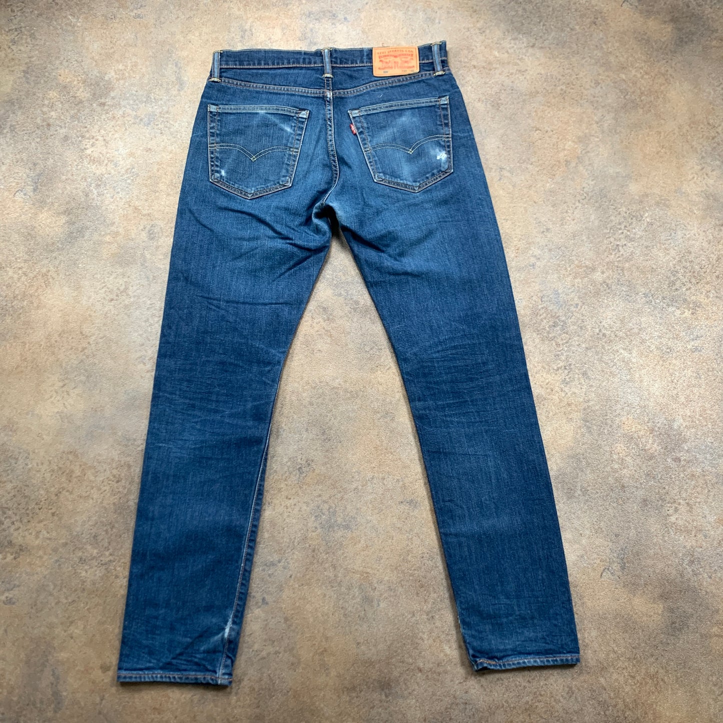 LEVI'S 508 Jeans W31 L30 Mens Slim Fit Straight Blue
