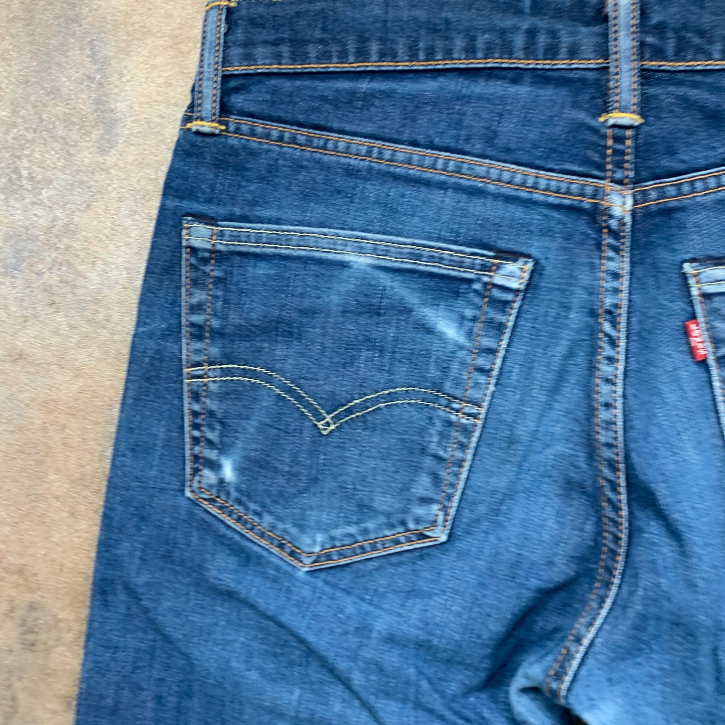 LEVI'S 508 Jeans W31 L30 Mens Slim Fit Straight Blue