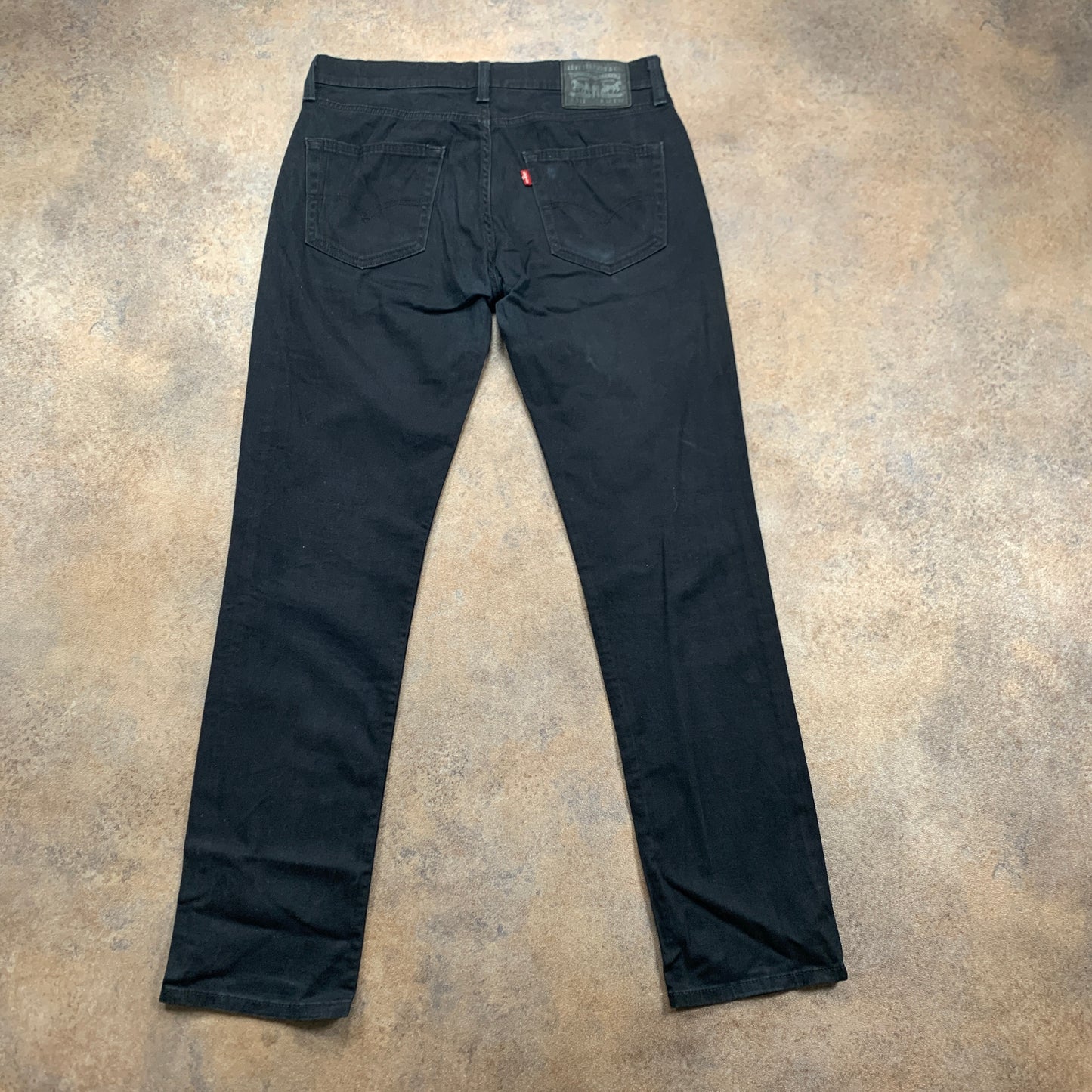 LEVI'S 511 Jeans W32 L32 Mens Slim Fit Black