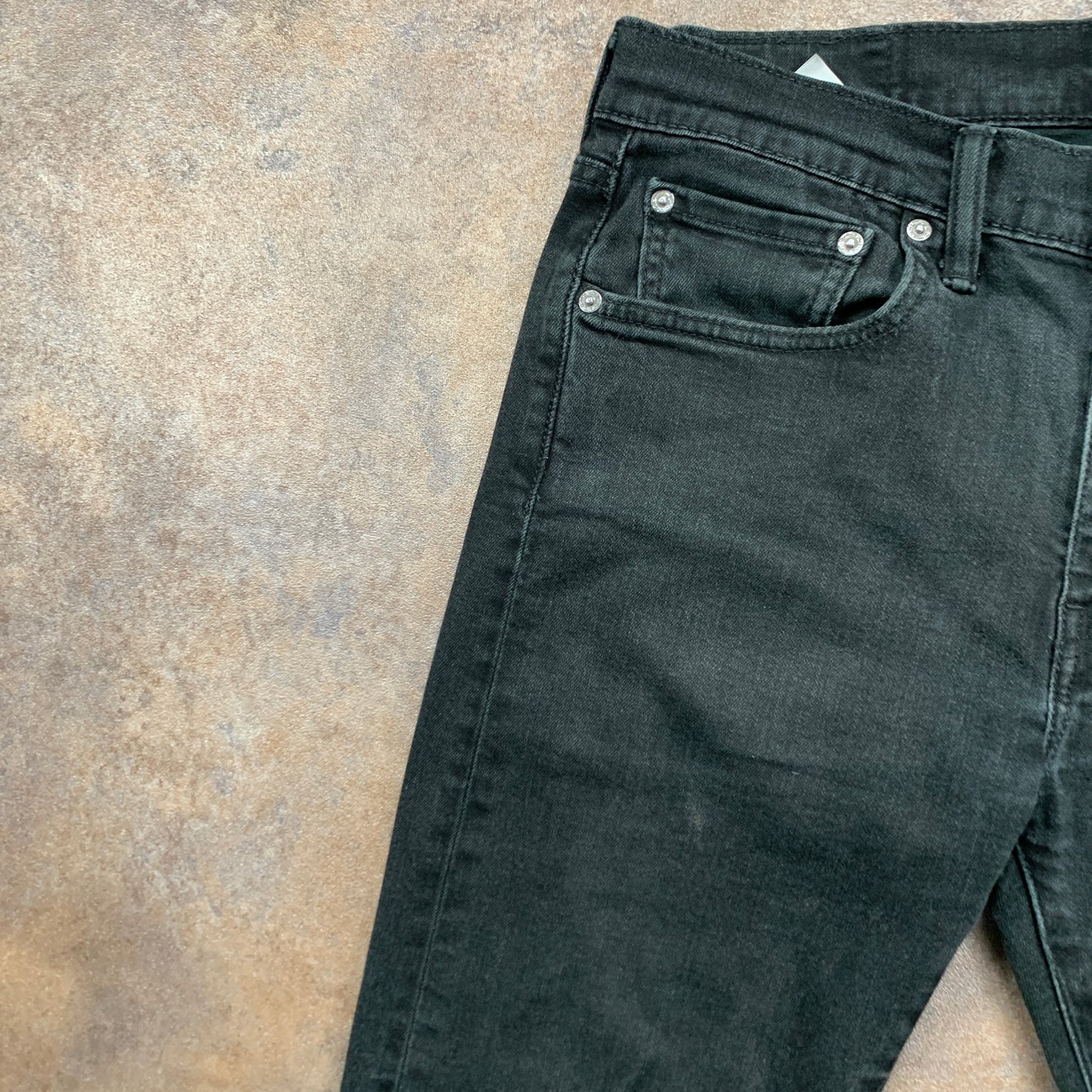 LEVI'S 512 Jeans W31 L30 Mens Slim Fit Tapered Black