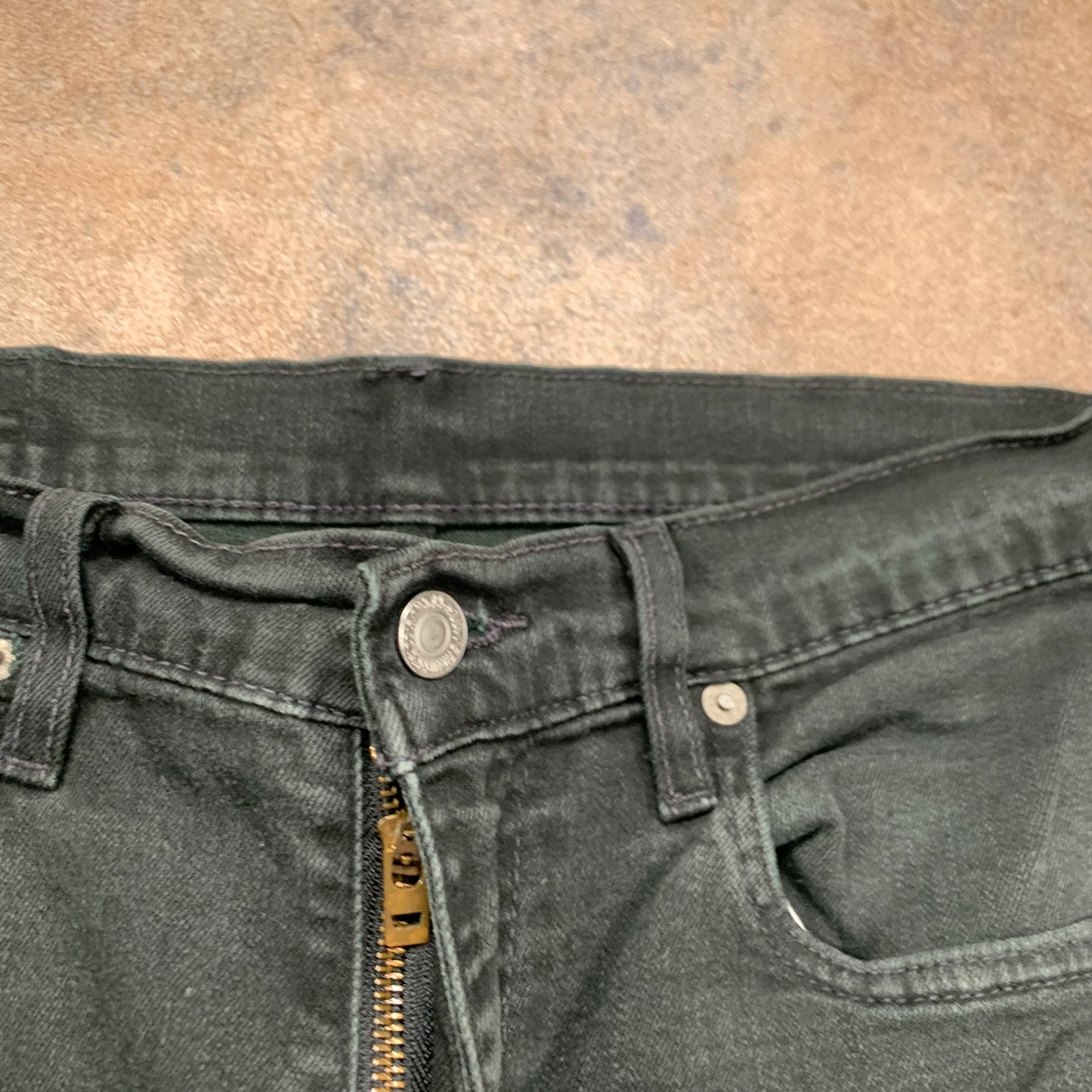 LEVI'S 512 Jeans W32 L31 Mens Slim Fit Tapered Black