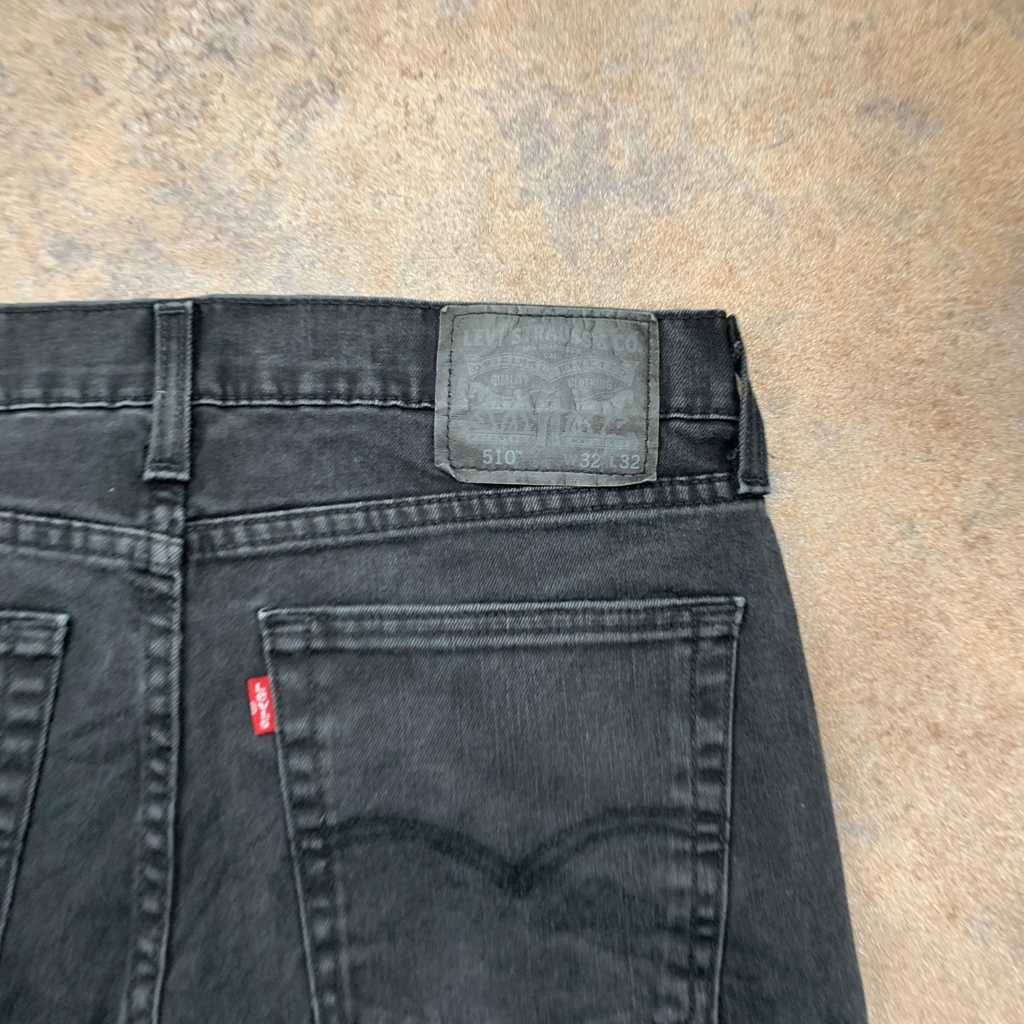 LEVI'S 510 Jeans W32 L30 Mens Skinny Fit Grey