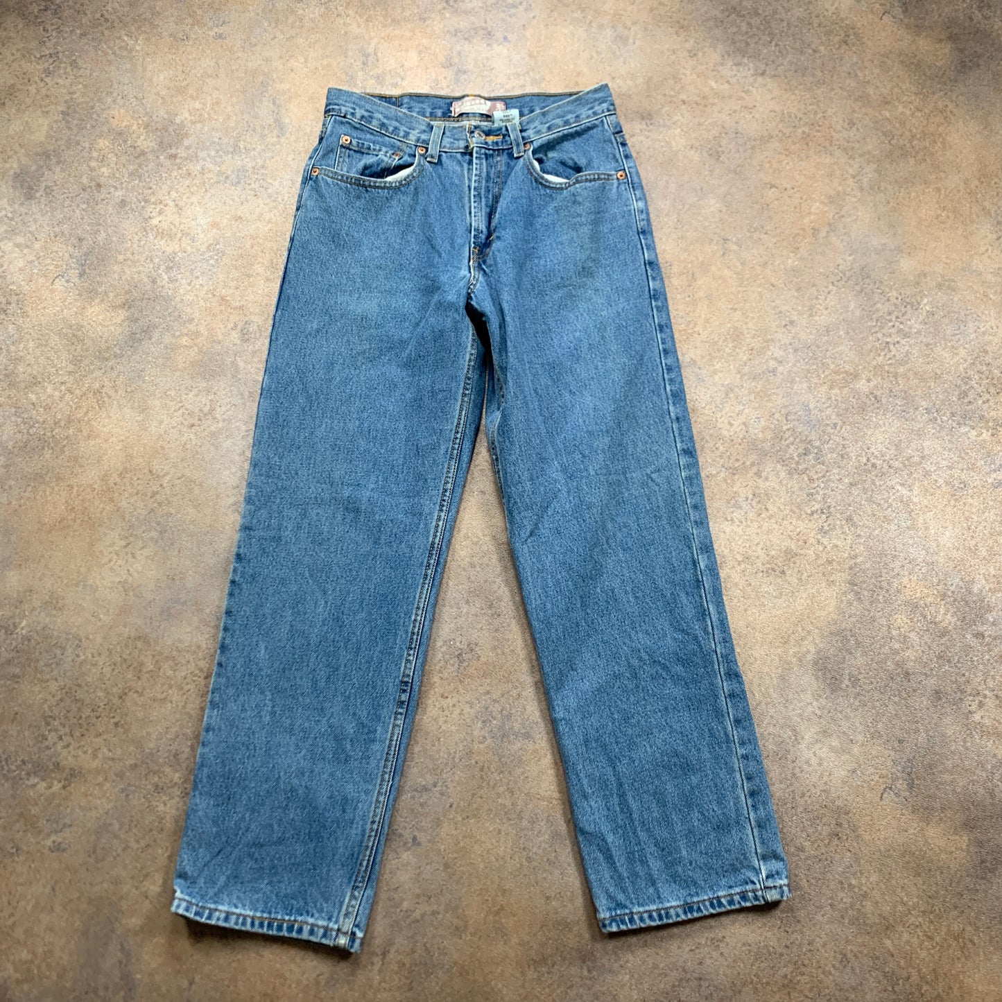 Vintage LEVI'S 550 Jeans W28 L30 Mens Relaxed Fit Straight Blue 90s