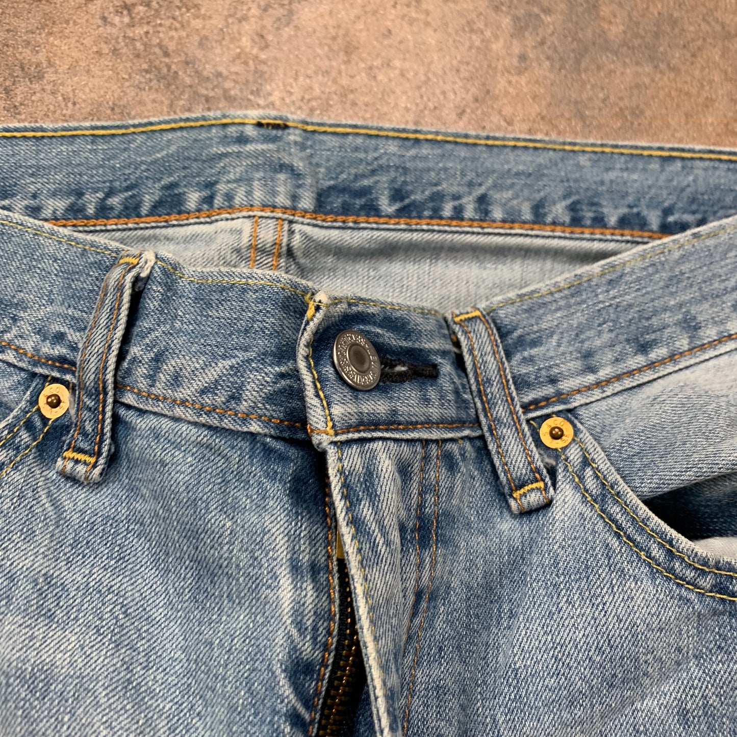 LEVI'S 751 Jeans W34 L32 Mens Regular Fit Straight Blue