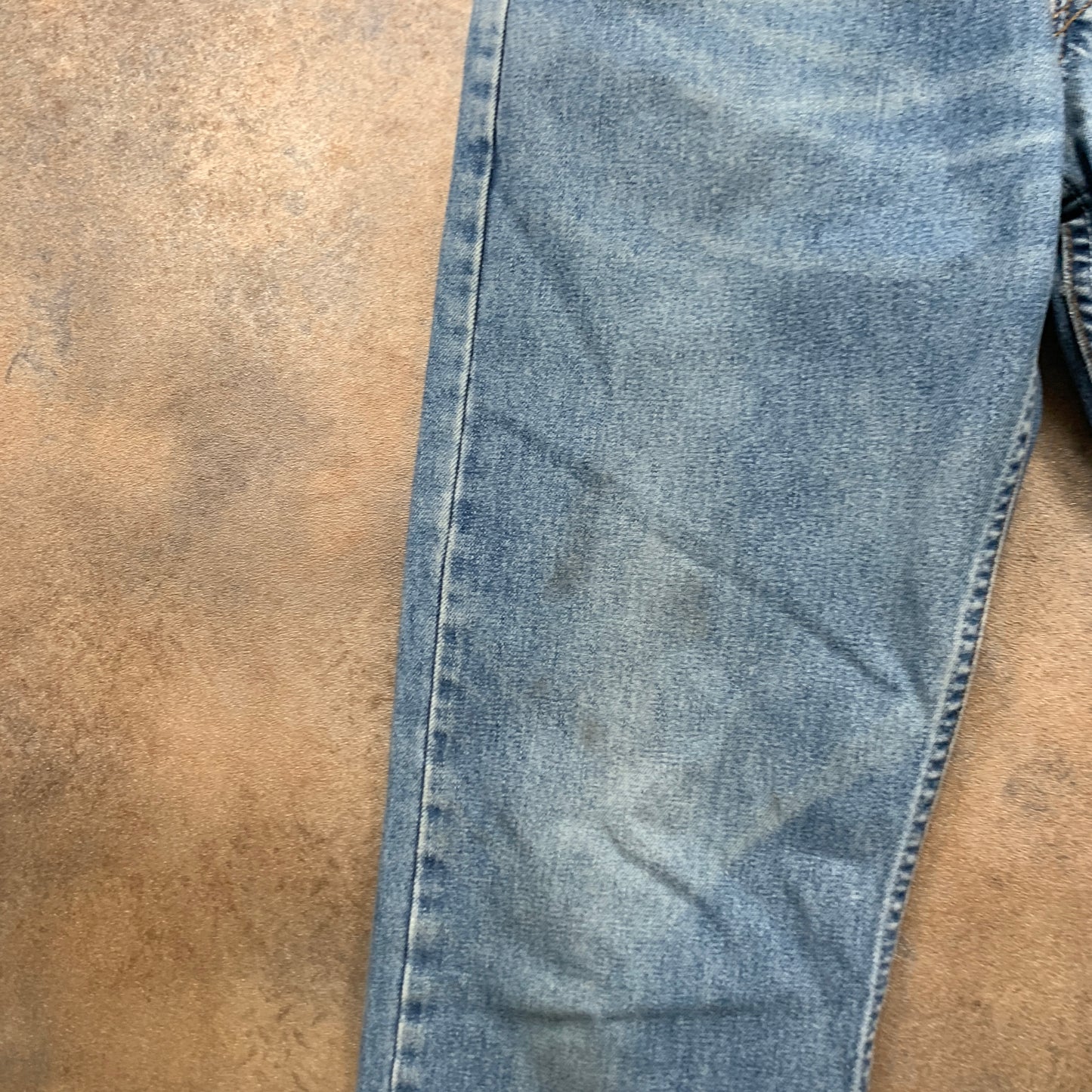 Vintage LEVI'S 521 Jeans W32 L32 Mens Regular Fit Straight Blue