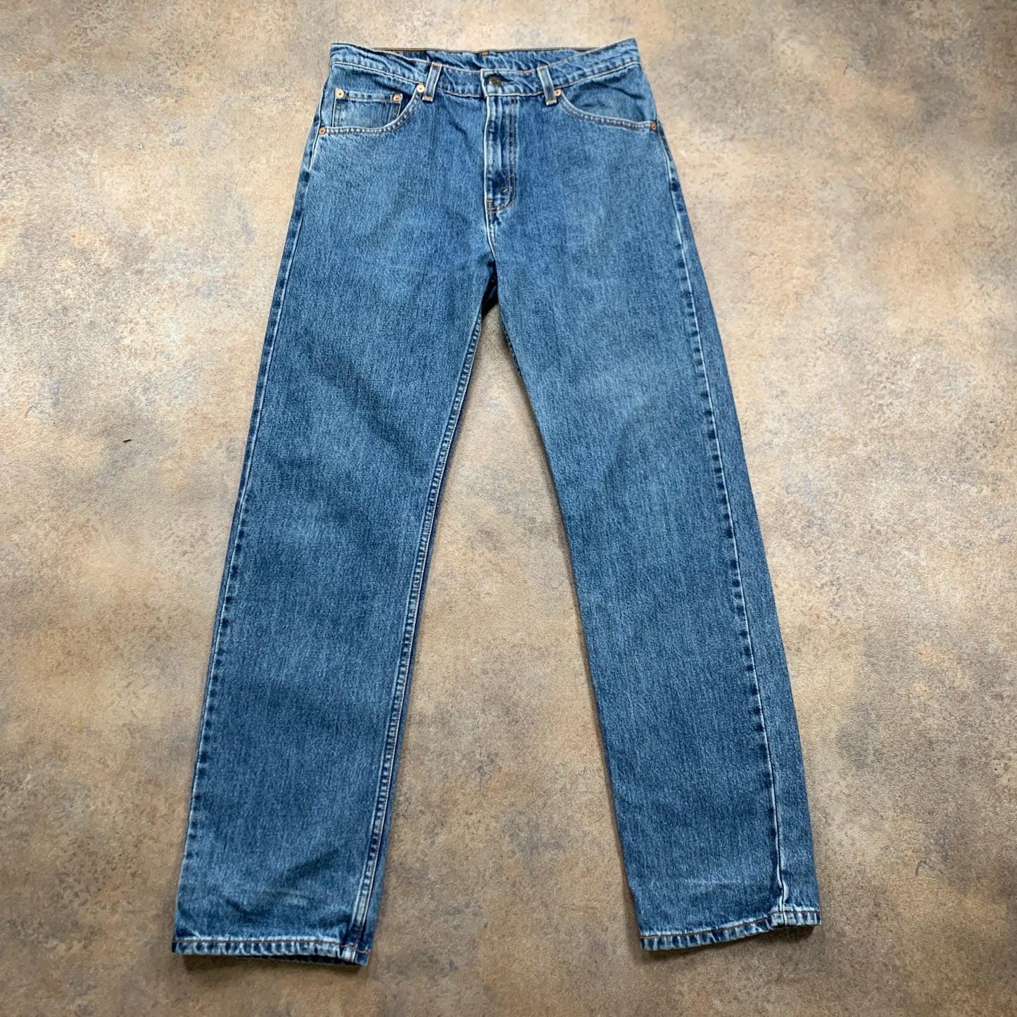 Vintage LEVI'S 607 Jeans W32 L32 Mens Regular Fit Straight Blue
