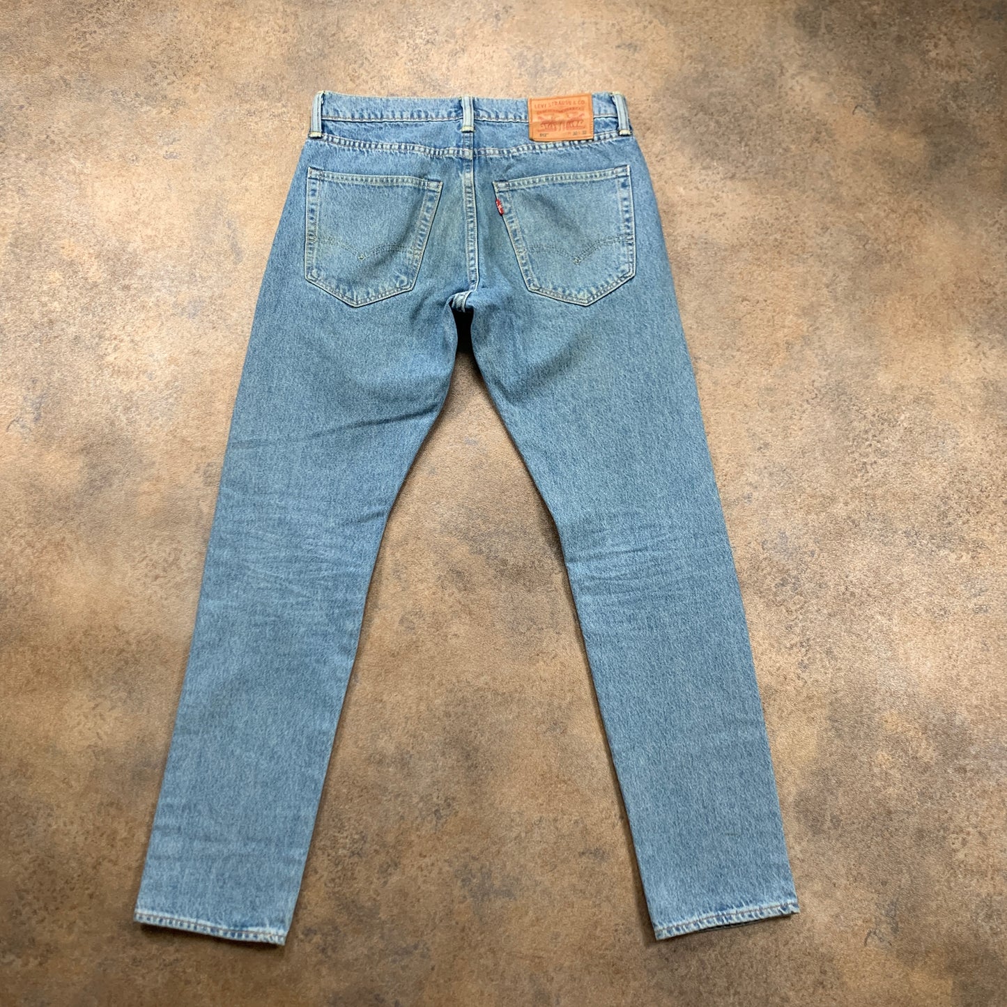 LEVI'S 512 Jeans W30 L30 Mens Slim Fit Tapered Blue