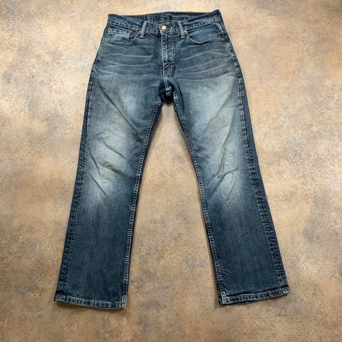 LEVI'S 559 Jeans W30 L28 Mens Regular Fit Straight Blue