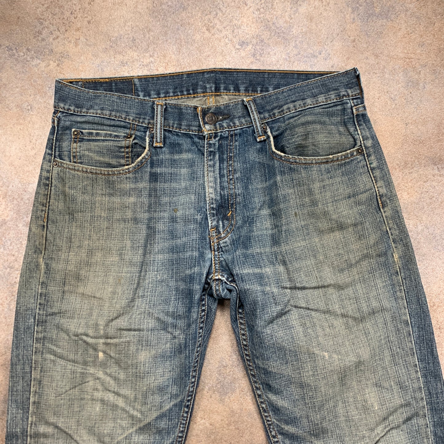 Vintage LEVI'S 559 Jeans W34 L32 Mens Regular Fit Straight Blue