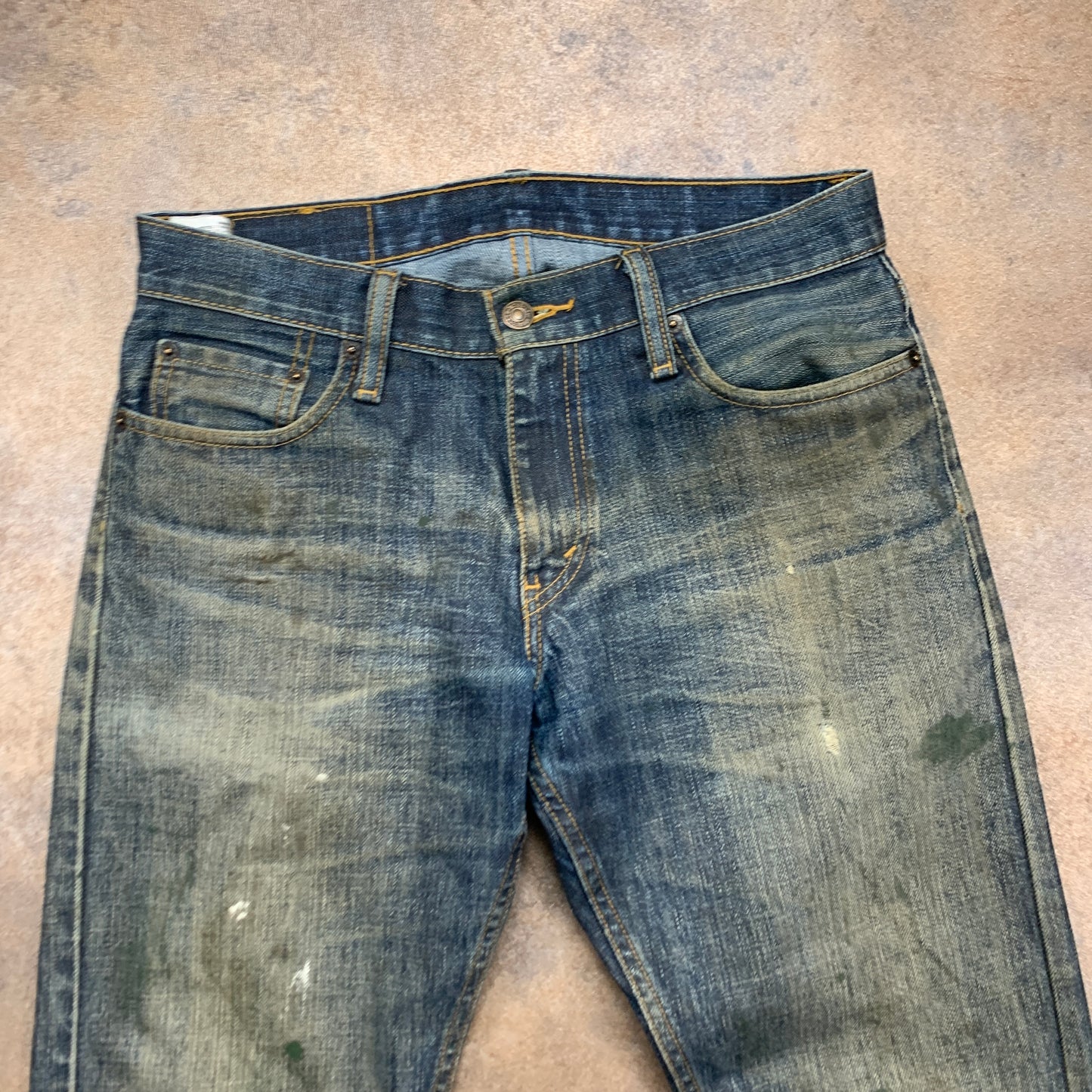 LEVI'S 514 Jeans W30 L34 Mens Regular Fit Straight Blue