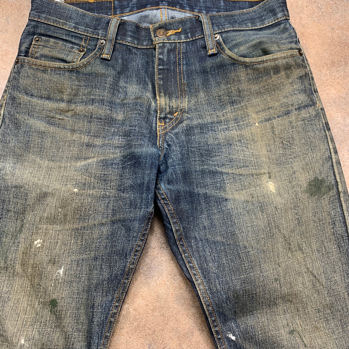 LEVI'S 514 Jeans W30 L34 Mens Regular Fit Straight Blue