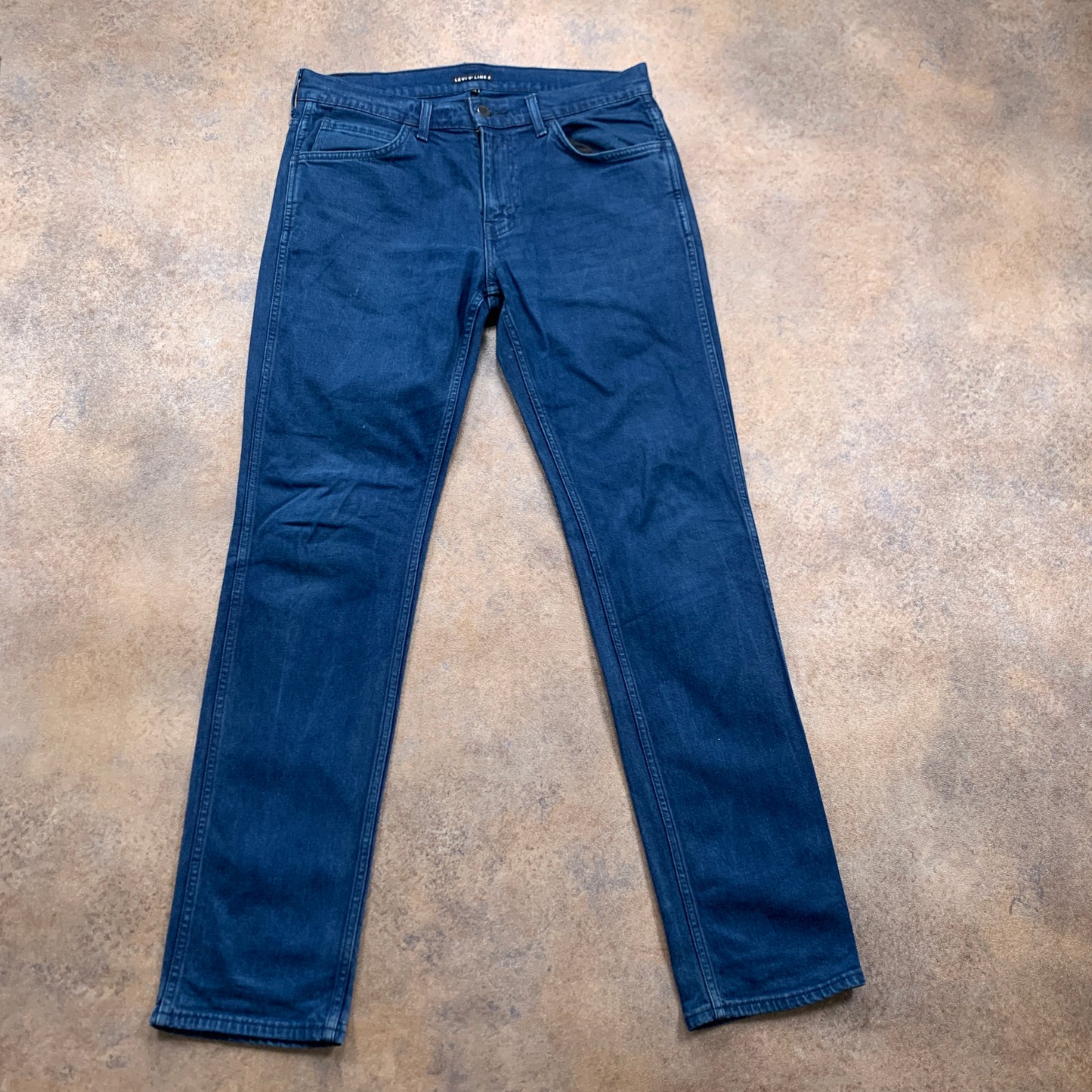 LEVI'S Line 8 Jeans W32 L32 Mens Slim Fit Straight Blue