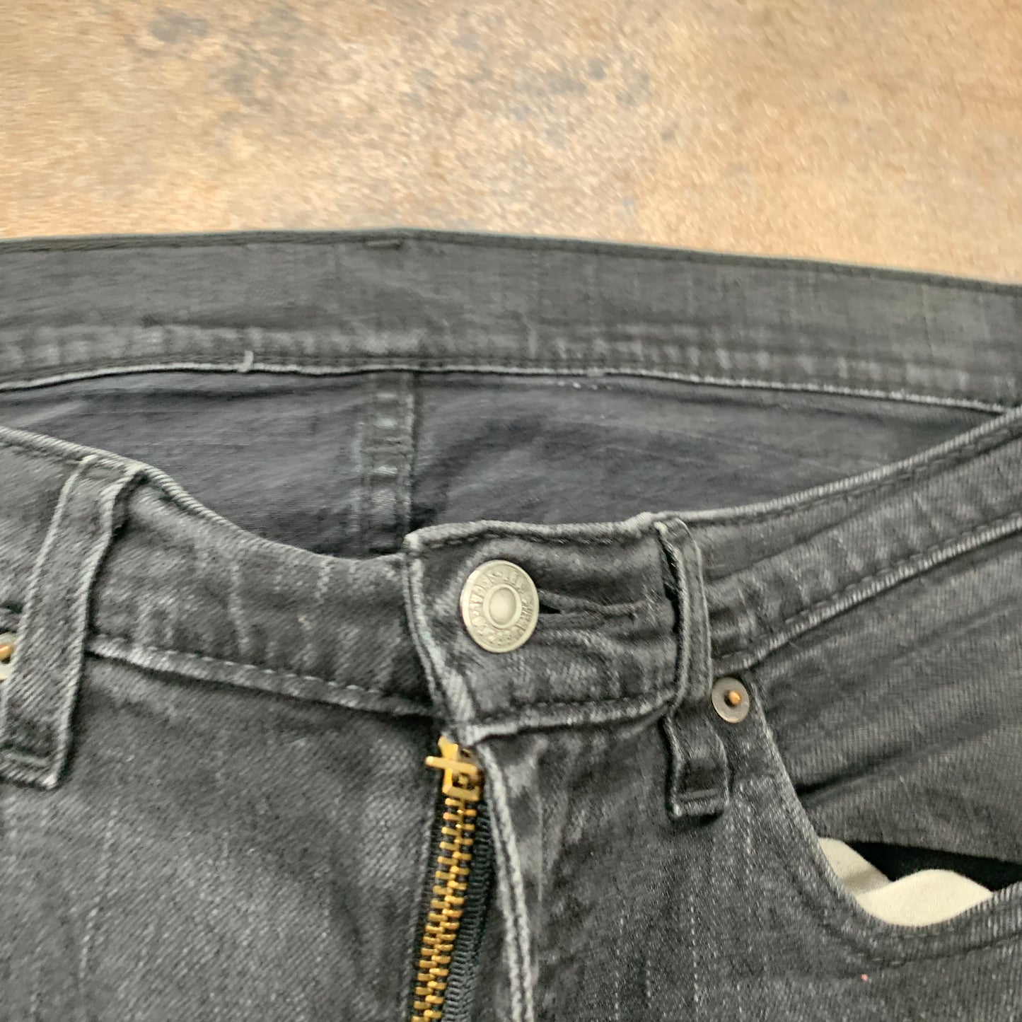 LEVI'S 511 Jeans W34 L30 Mens Slim Fit Grey