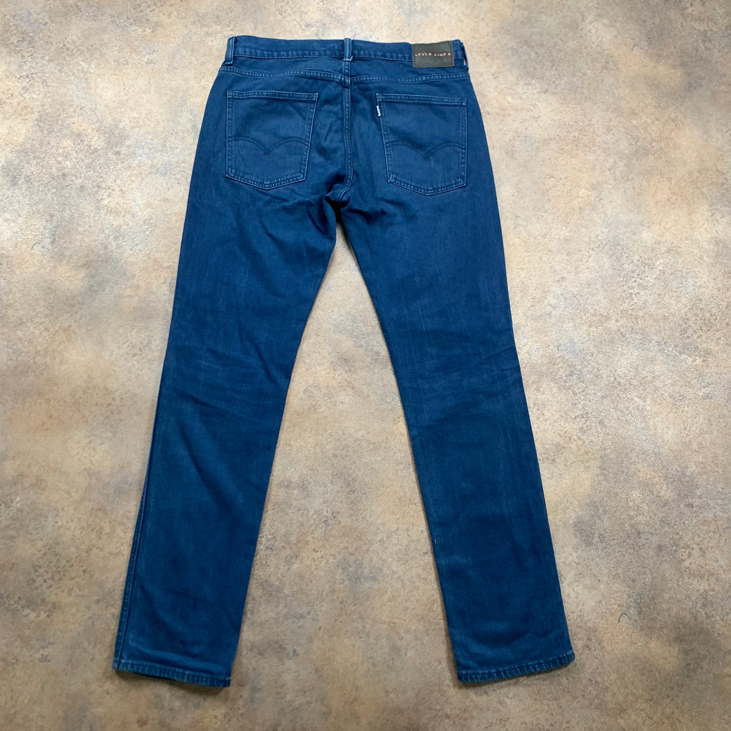 LEVI'S Line 8 Jeans W32 L32 Mens Slim Fit Straight Blue