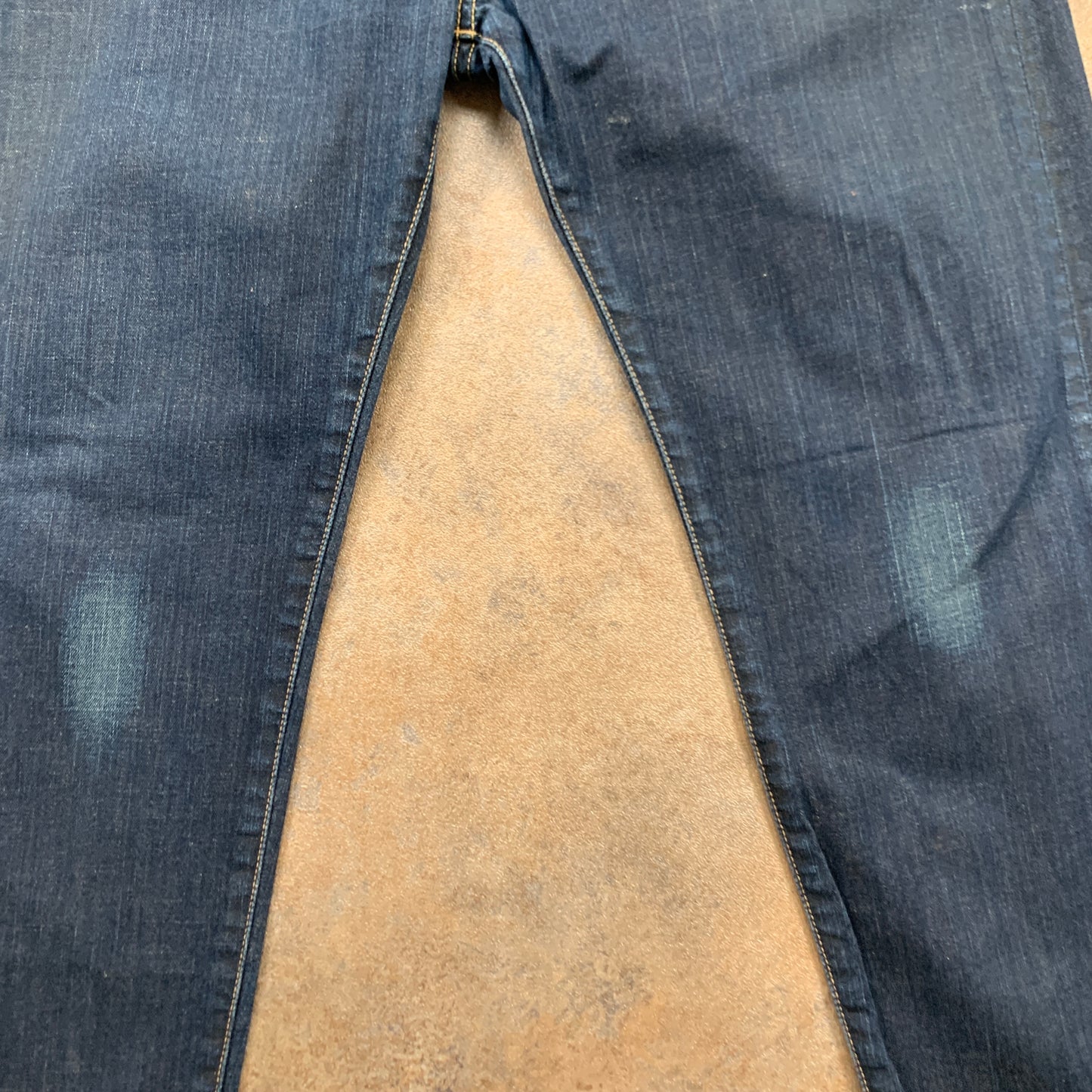 LEVI'S 562 Jeans W34 L29 Mens Regular Fit Straight Blue