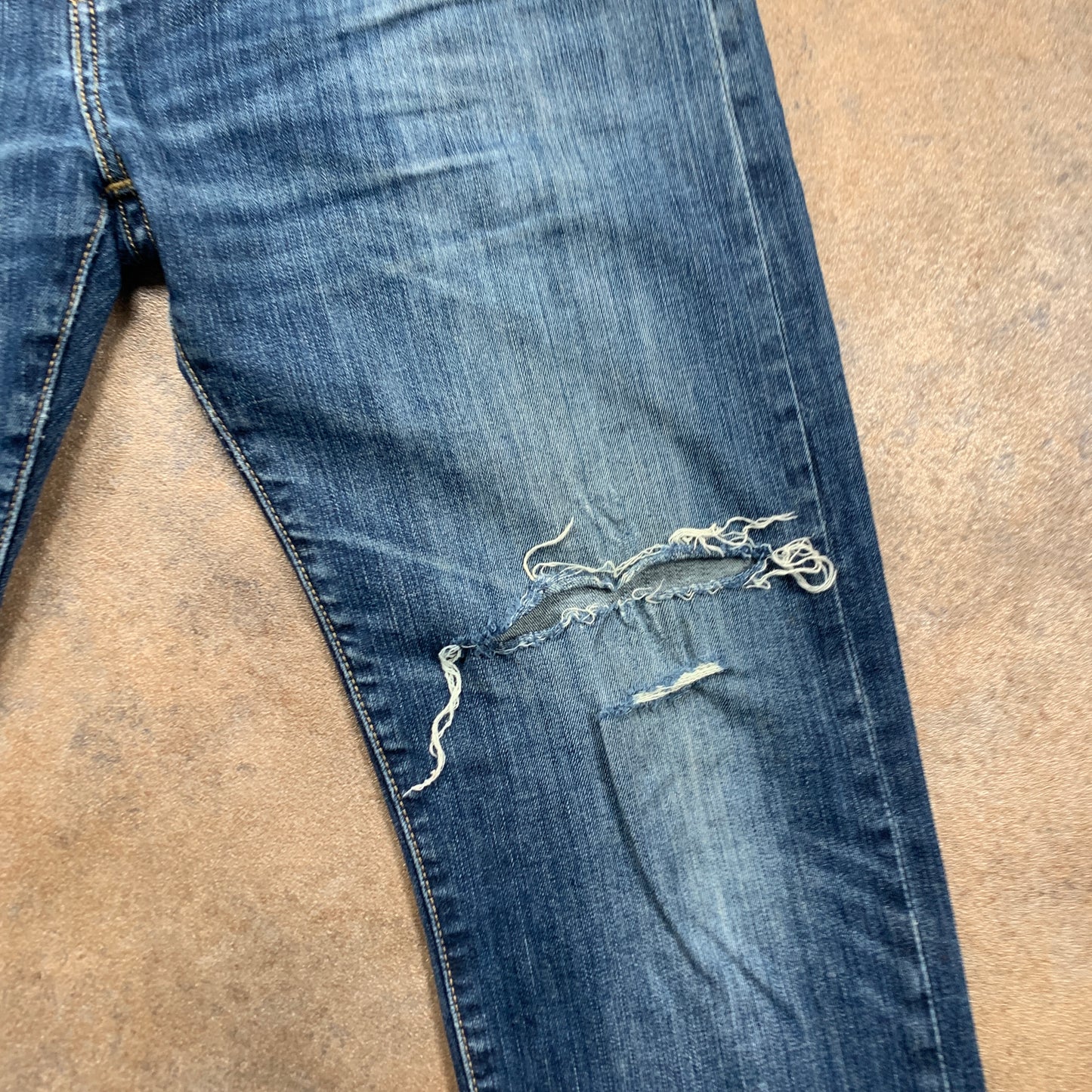 LEVI'S 502 Jeans W33 L30 Mens Slim Fit Tapered Blue