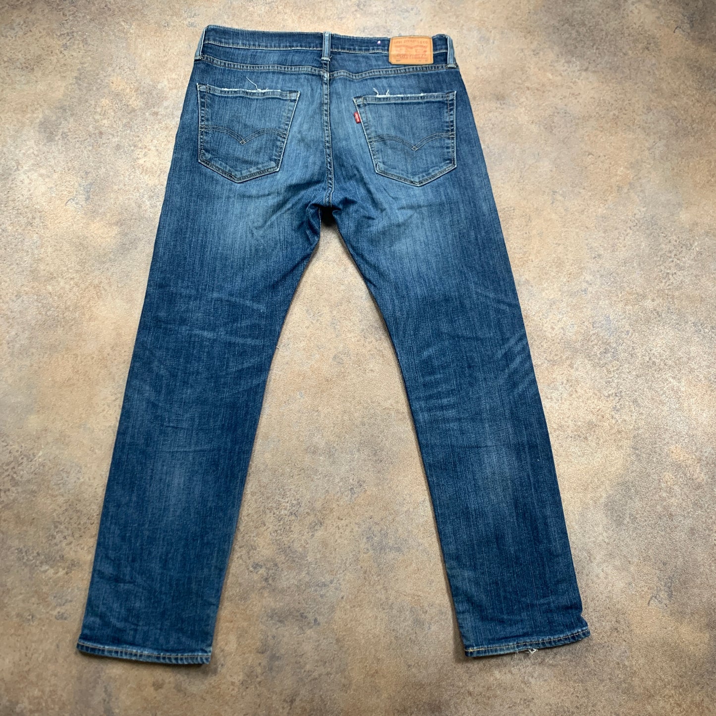 LEVI'S 502 Jeans W33 L30 Mens Slim Fit Tapered Blue